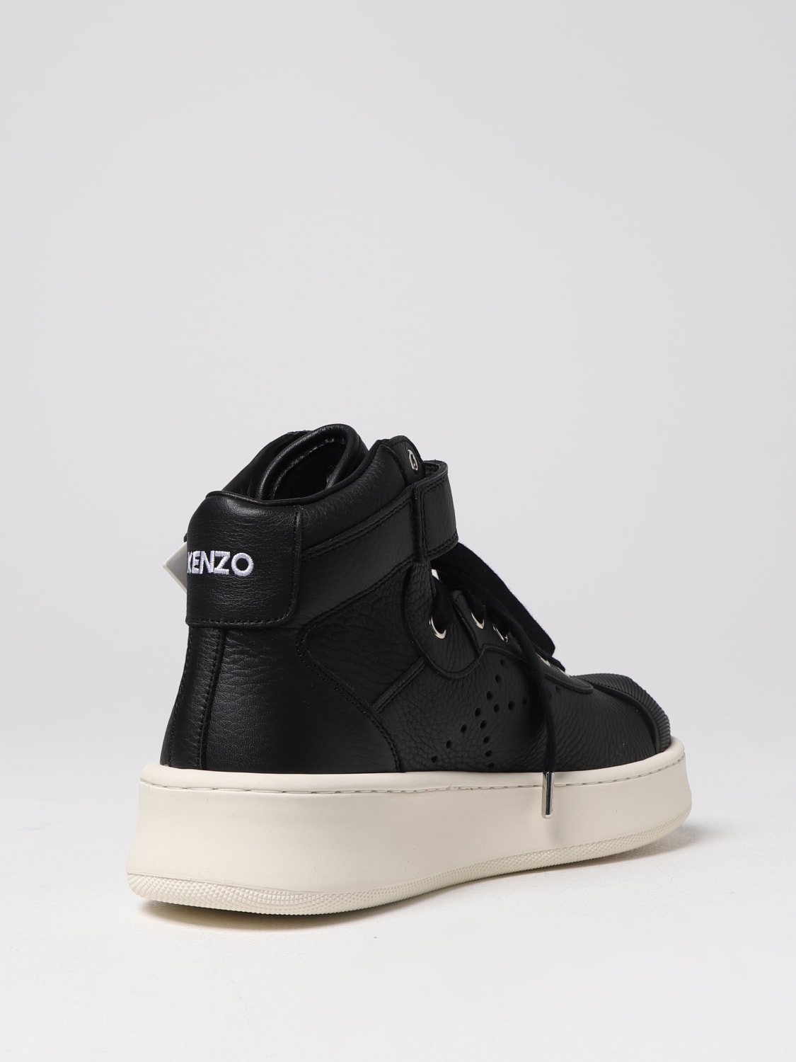 Sneakers Hoops Kenzo in pelle martellata