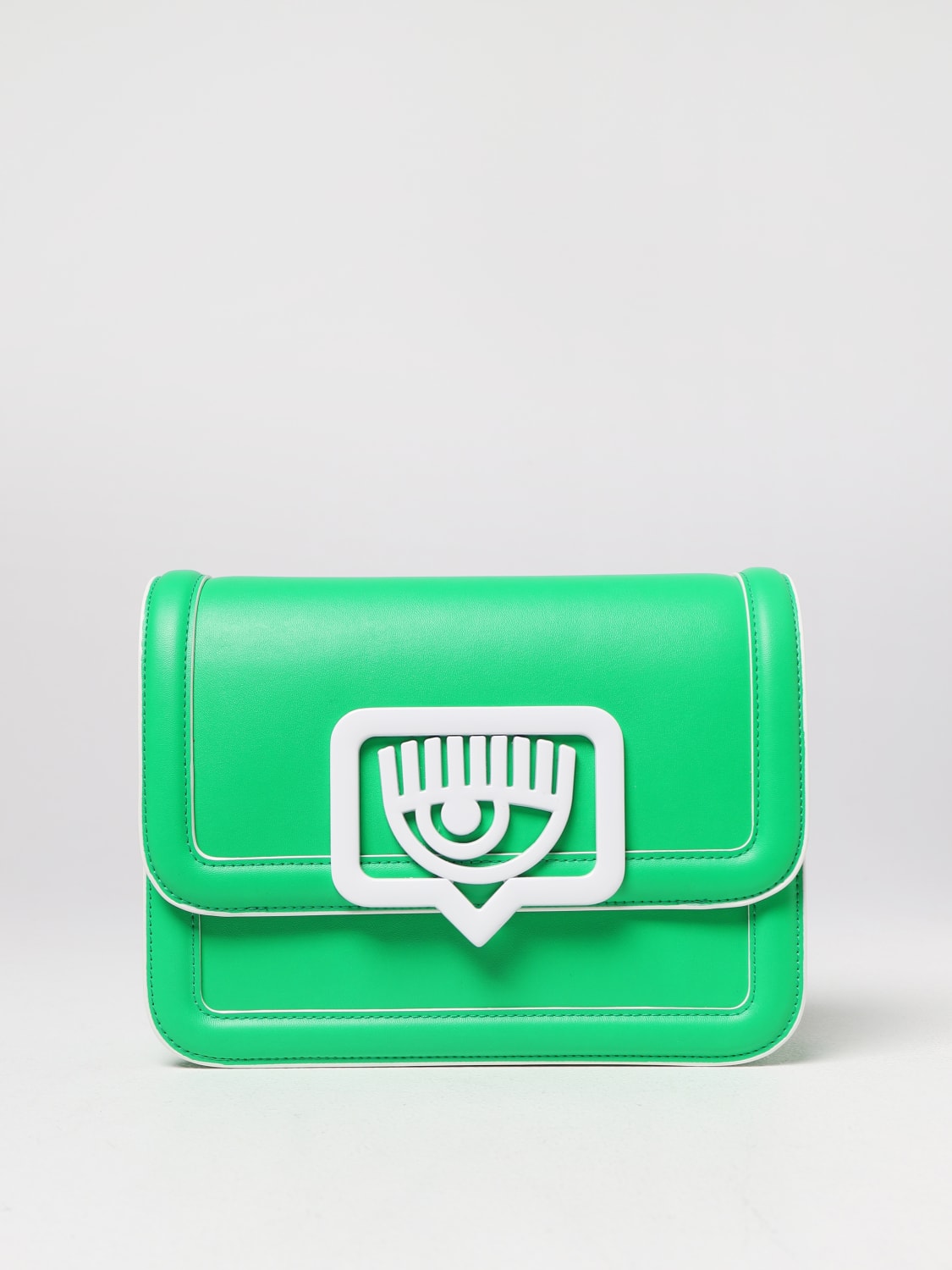 CHIARA FERRAGNI CROSSBODY BAGS: Crossbody bags woman Chiara Ferragni, Green - Img 1