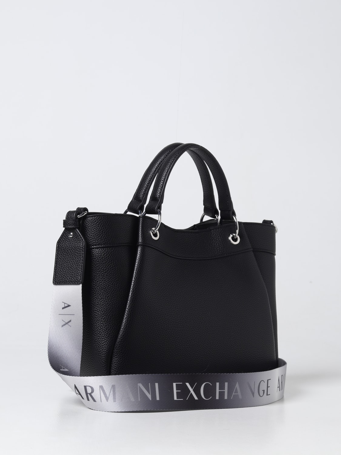 ARMANI EXCHANGE HANDBAG: Shoulder bag woman Armani Exchange, Black - Img 2
