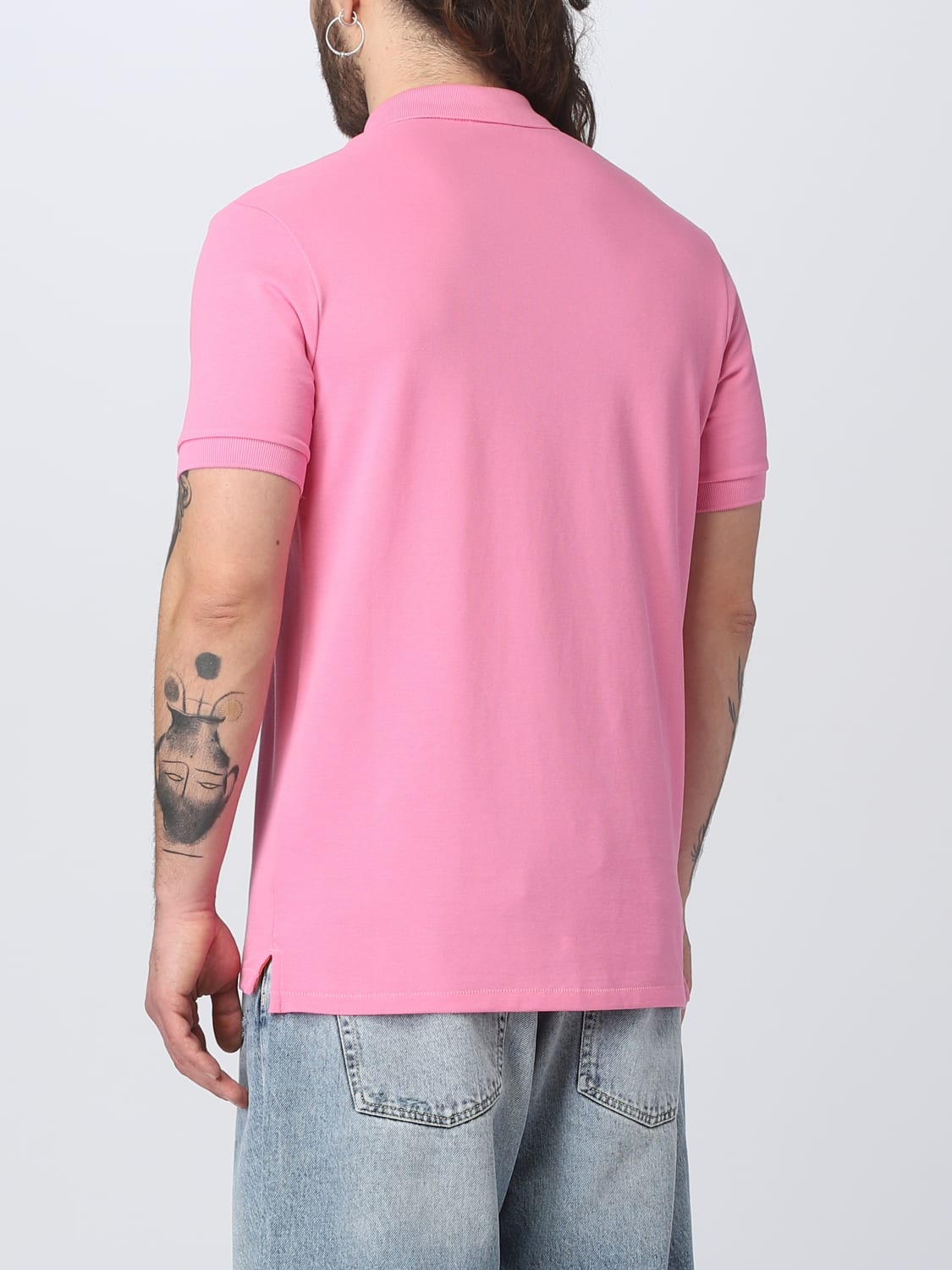 PS PAUL SMITH POLO: Polo herren Ps Paul Smith, Pink - Img 2