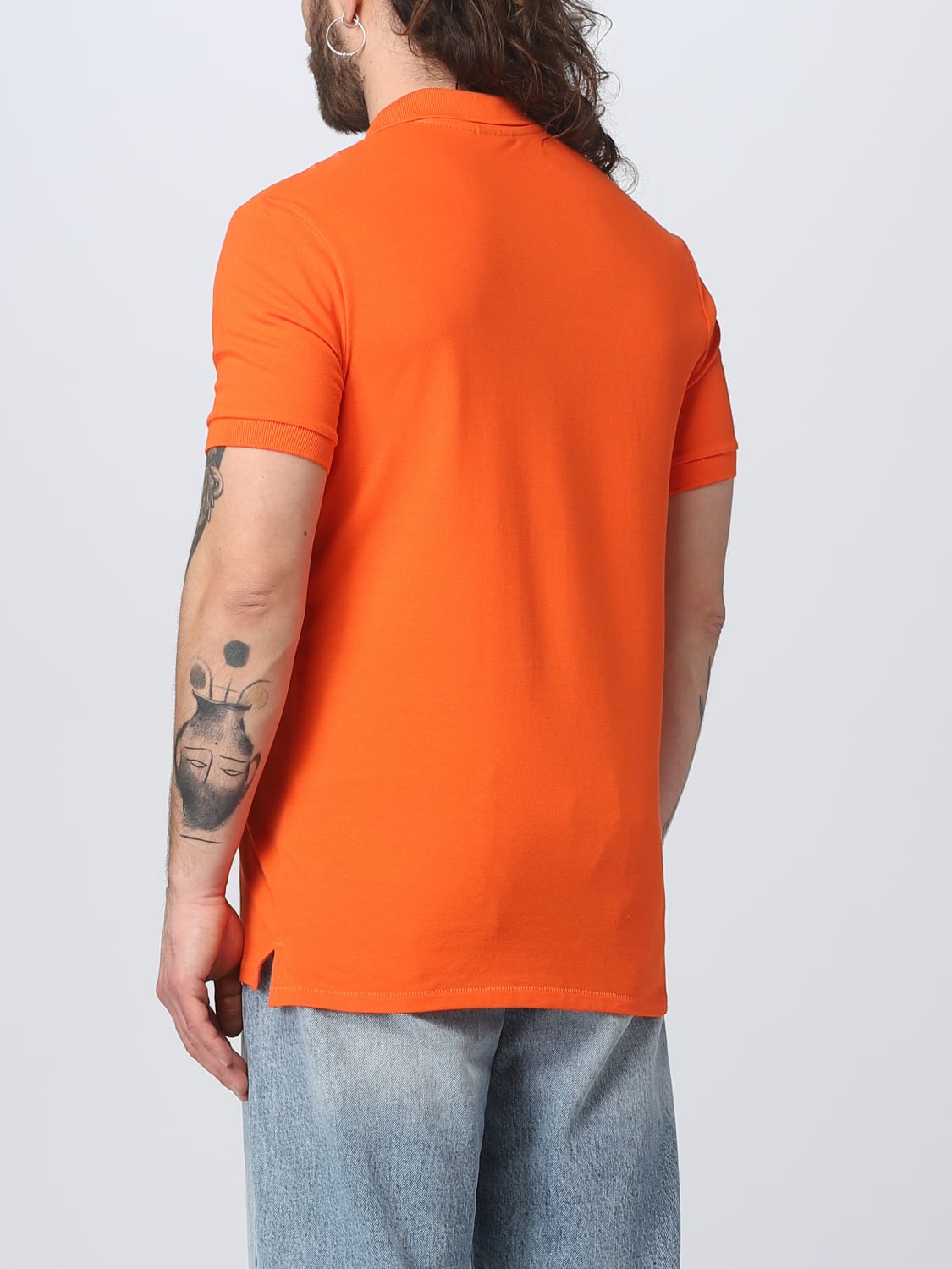 PS PAUL SMITH POLO SHIRT: Polo shirt men Ps Paul Smith, Tangerine - Img 2