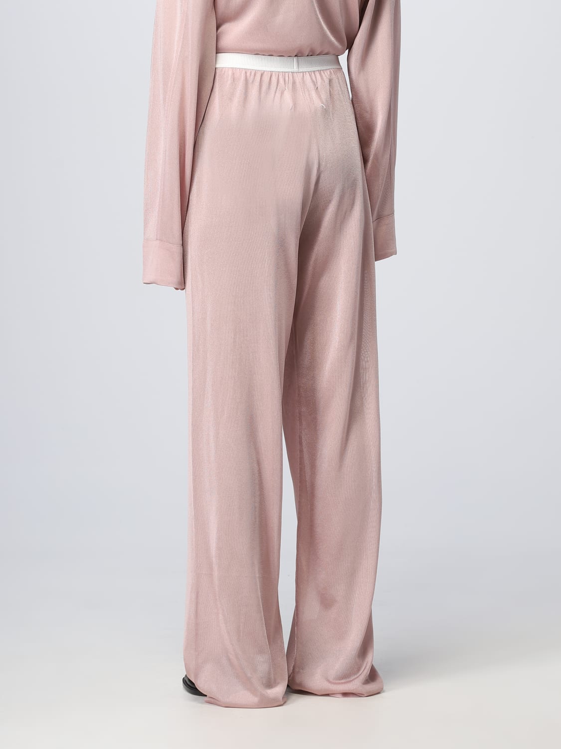 パンツ MAISON MARGIELA Woman Pants Pink S51KA0577S18201 232 Maison Margiela Outlet: Pants woman - Pink | Maison Margiela