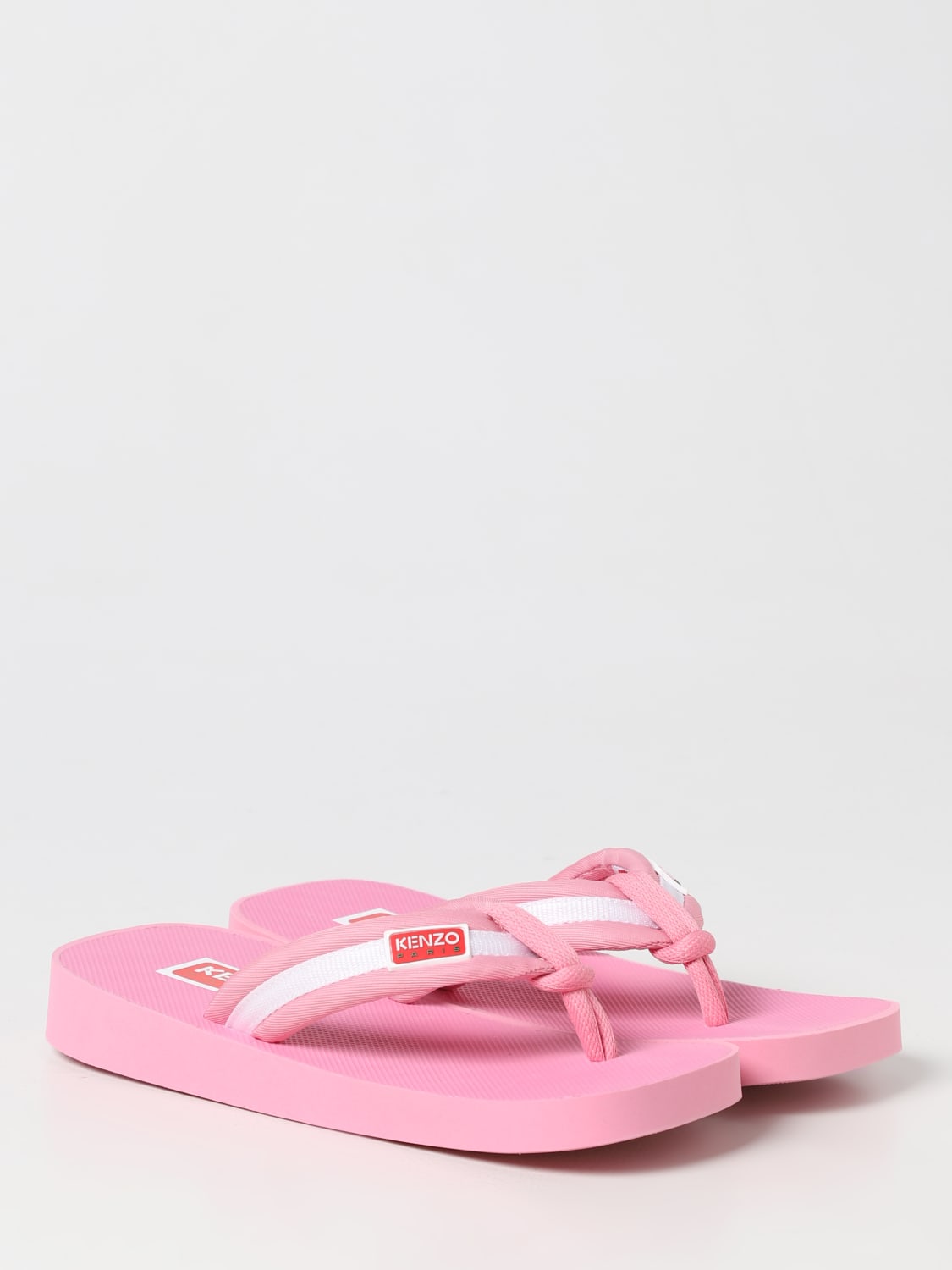 KENZO SANDALES PLATES: Chaussures femme Kenzo, Rose - Img 2