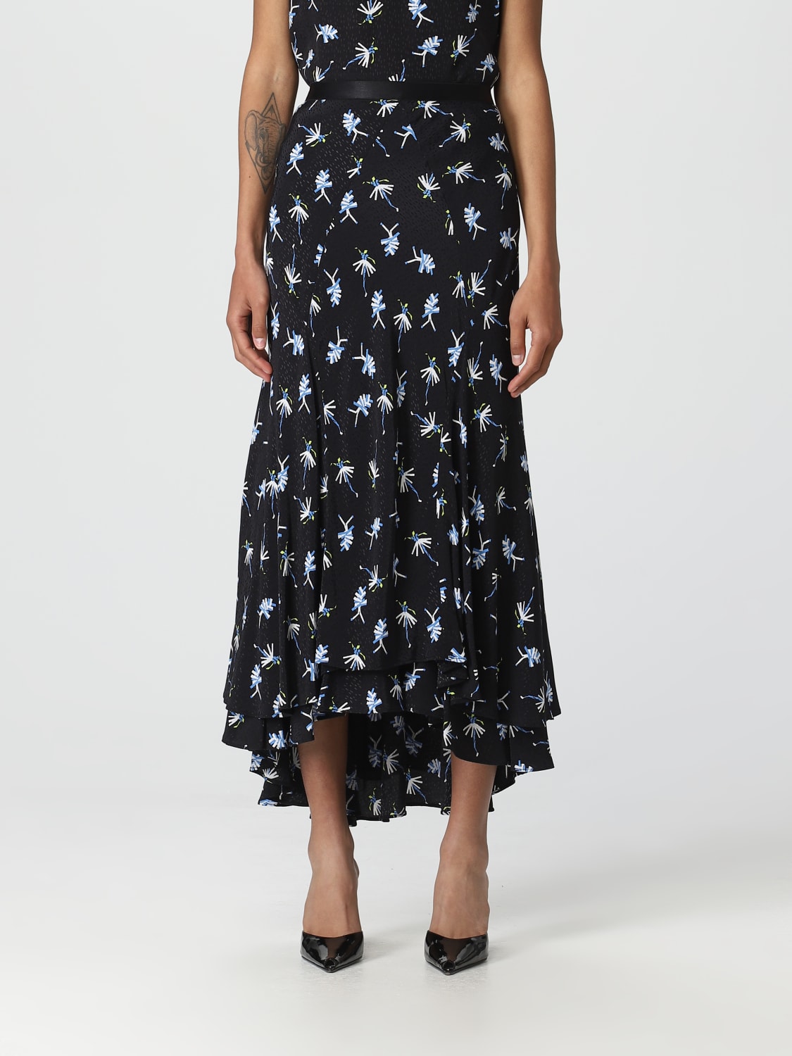 DIANE VON FURSTENBERG SKIRT: Skirt woman Diane Von Furstenberg, Black - Img 1