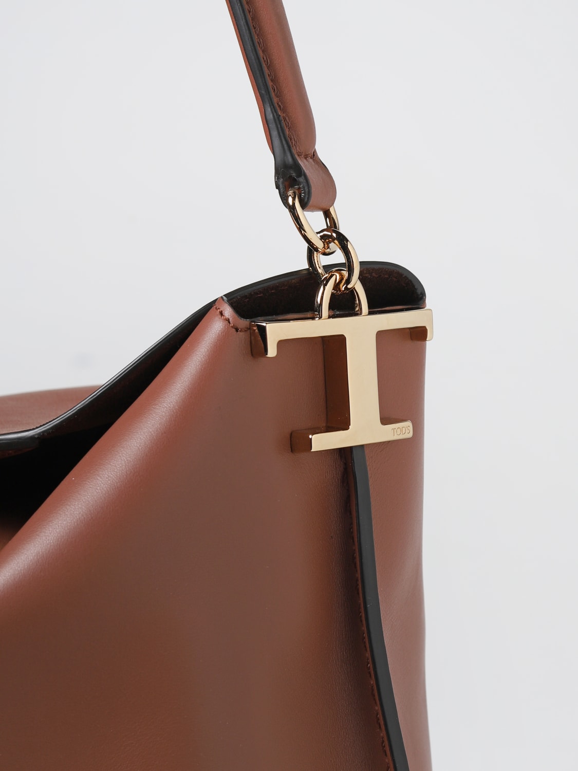 TOD'S SHOULDER BAG: Crossbody bags woman Tod's, Brown - Img 3