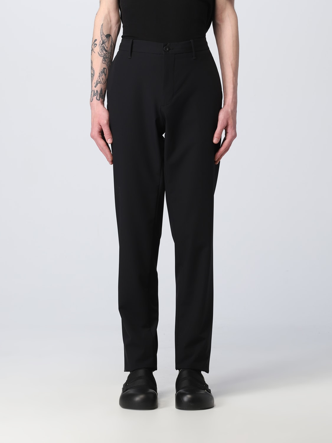 INCOTEX PANTALON: Pantalon homme Incotex, Noir - Img 1