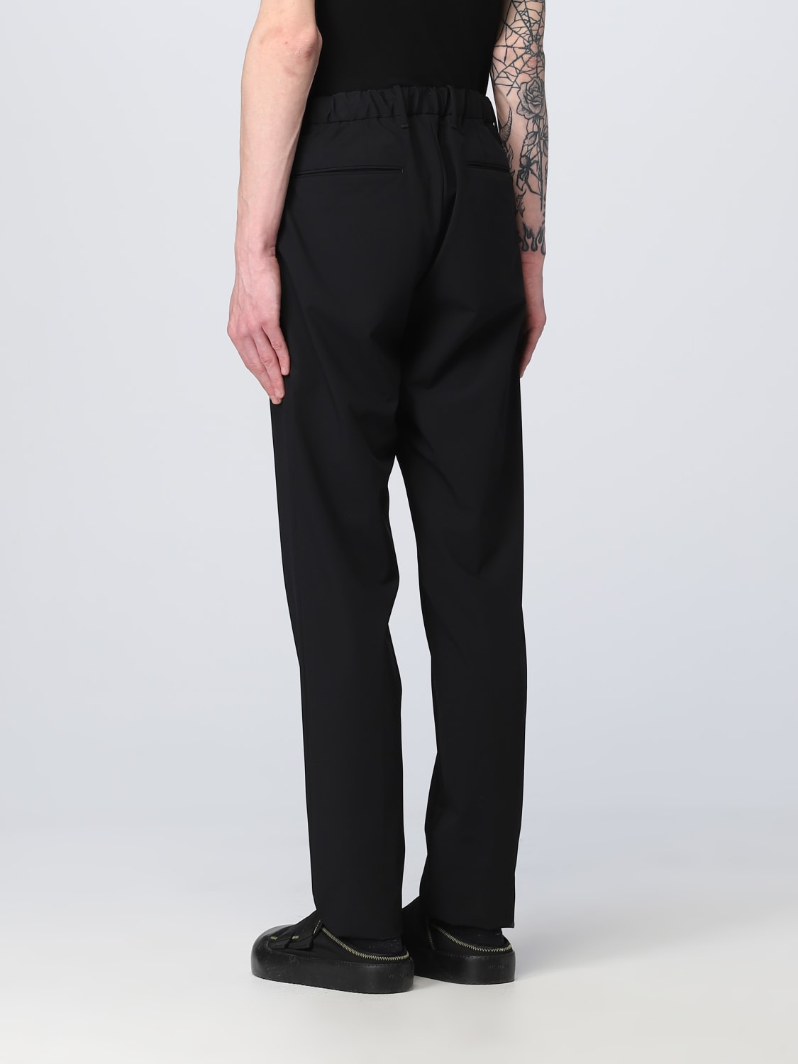 INCOTEX PANTALON: Pantalon homme Incotex, Noir - Img 2