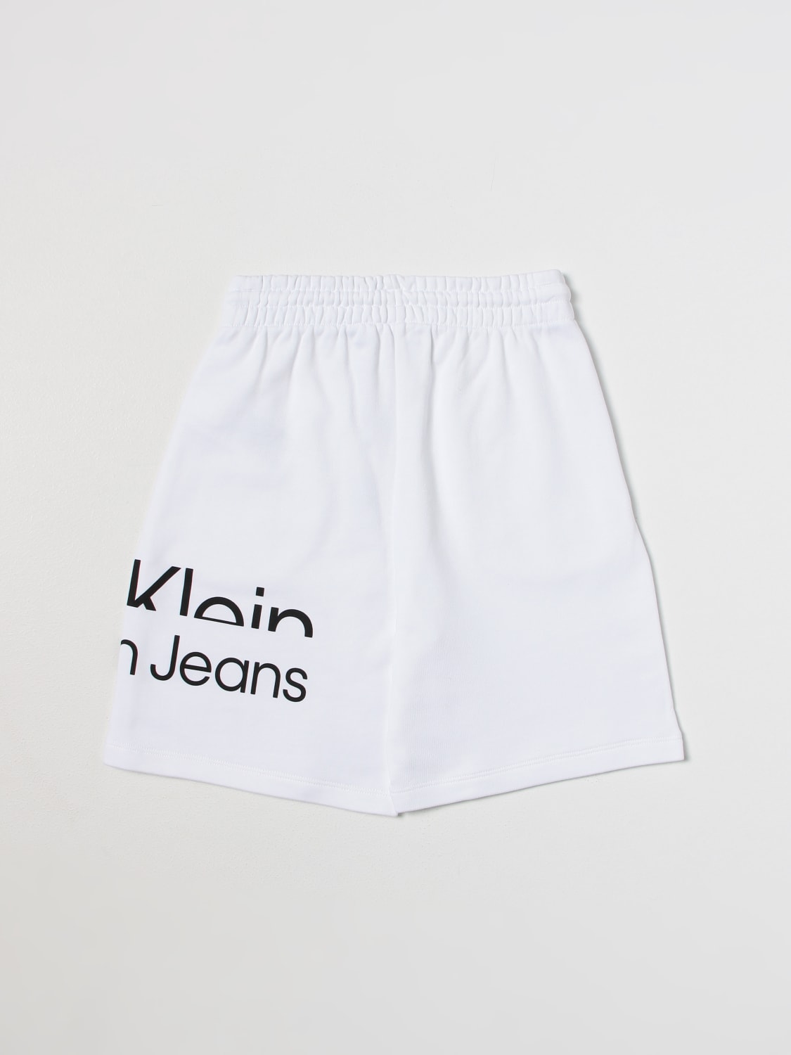 CALVIN KLEIN JEANS SHORTS: Shorts kids Calvin Klein Jeans, White - Img 2