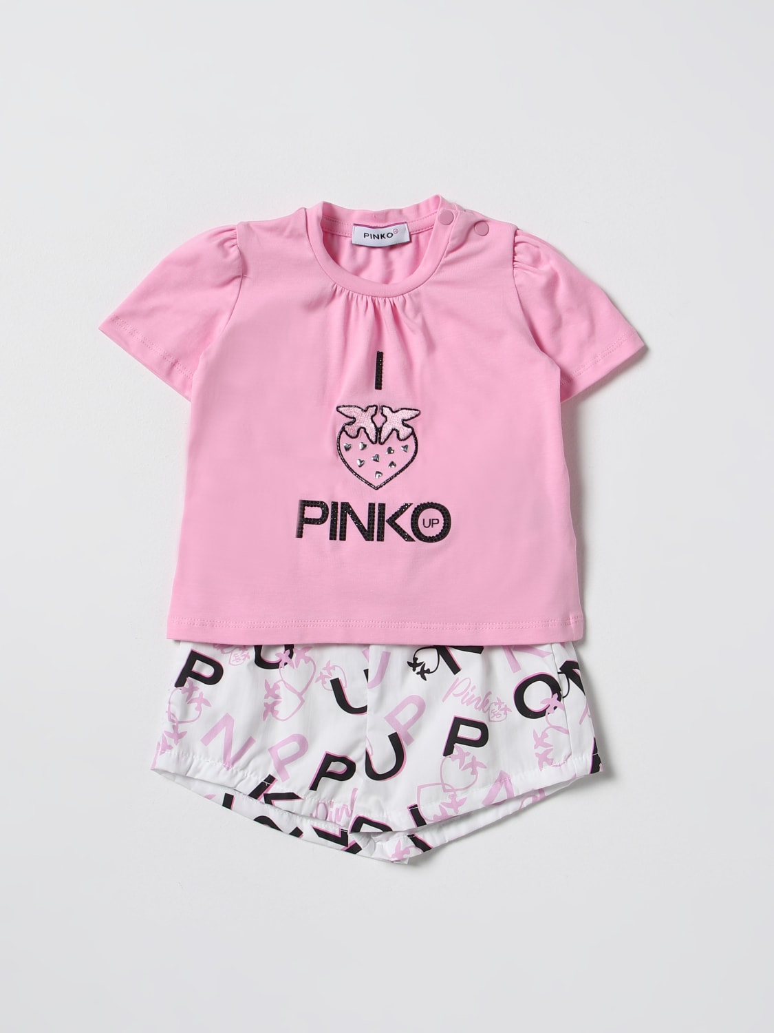 PINKO 수트: 드레스 남아 Pinko Kids, 핑크 - Img 1