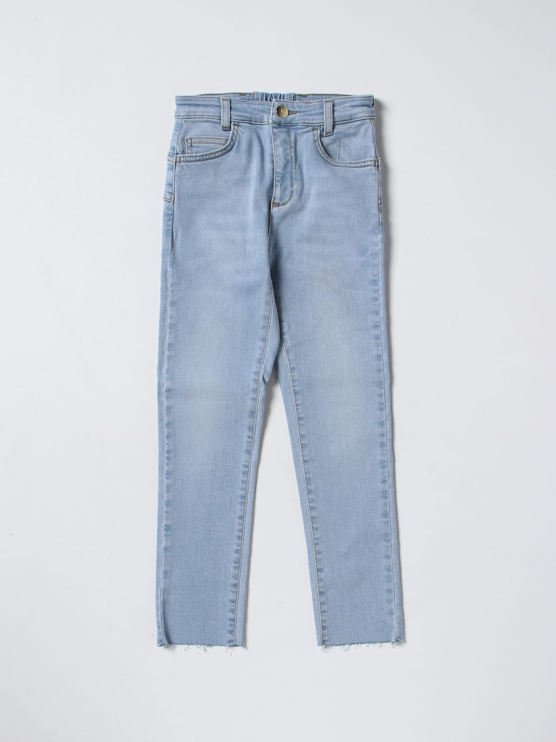 Liu Jo Outlet Jeans bambina Kids Blue Jeans Liu Jo GA3231DS004 online su GIGLIO.COM