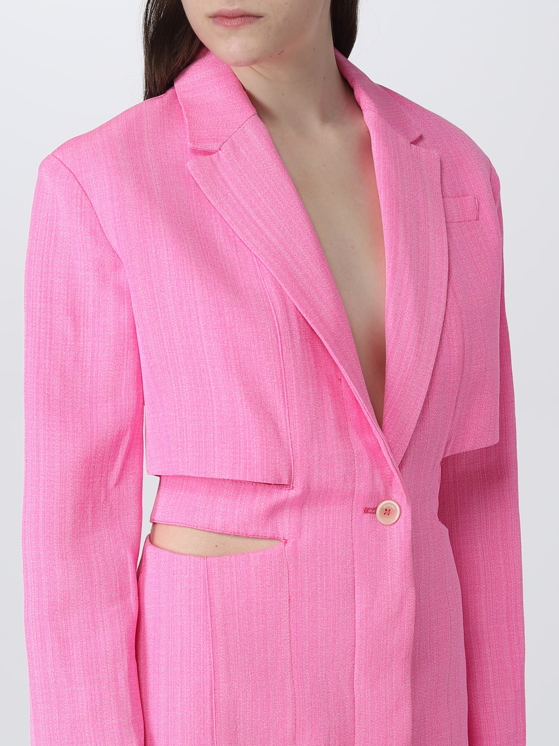 JACQUEMUS DRESS: Dress woman Jacquemus, Pink - Img 4