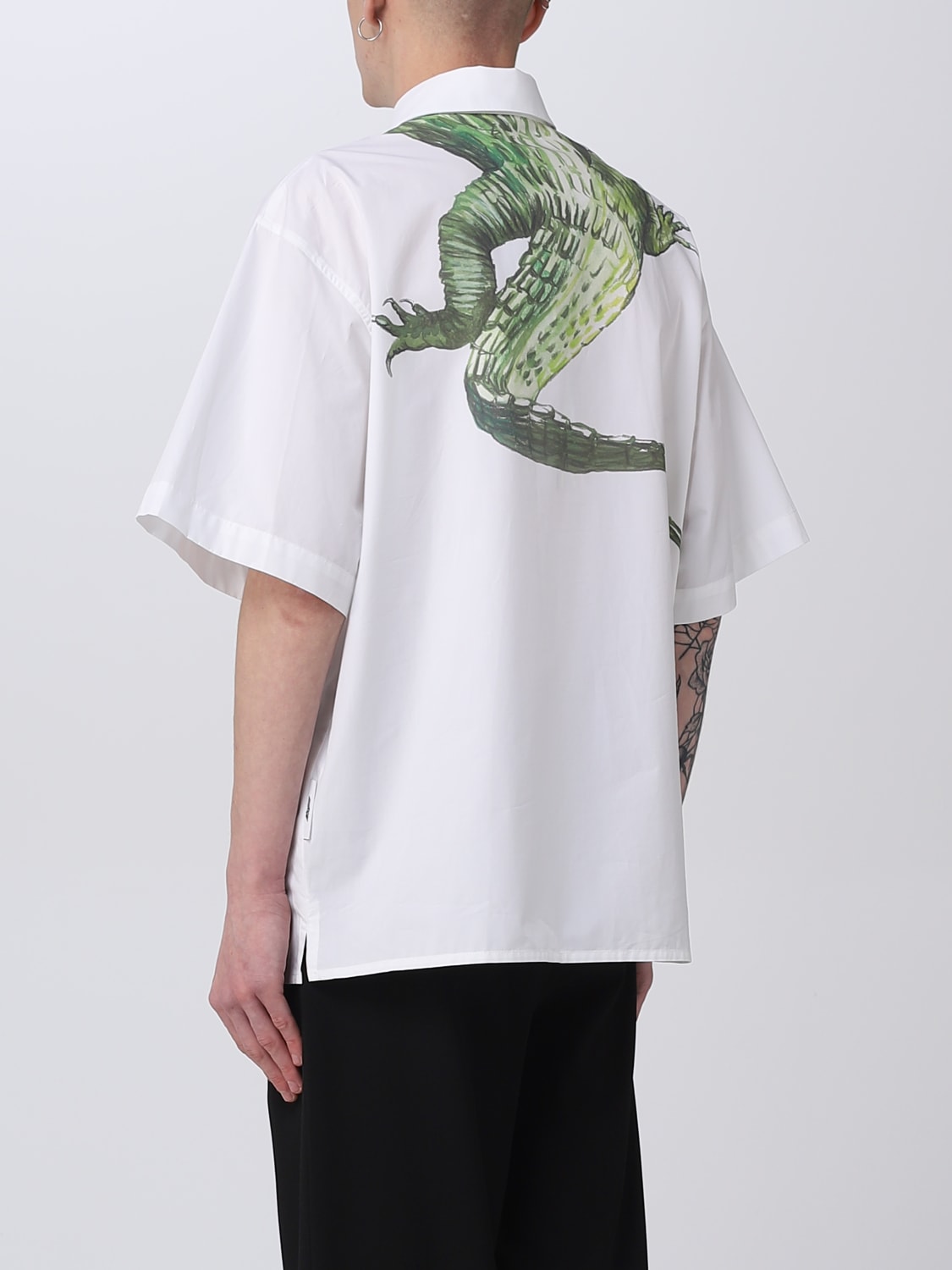 MSGM CAMISA: Camisa hombre MSGM, Blanco - Img 3