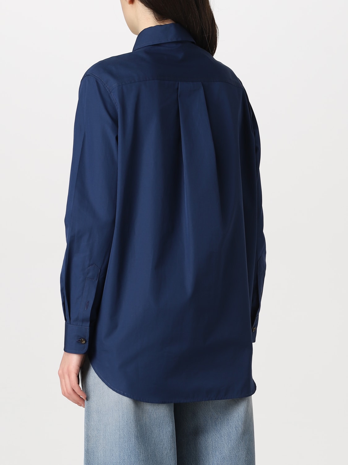 FAY HEMDBLUSE: Hemdbluse damen Fay, Blau - Img 2