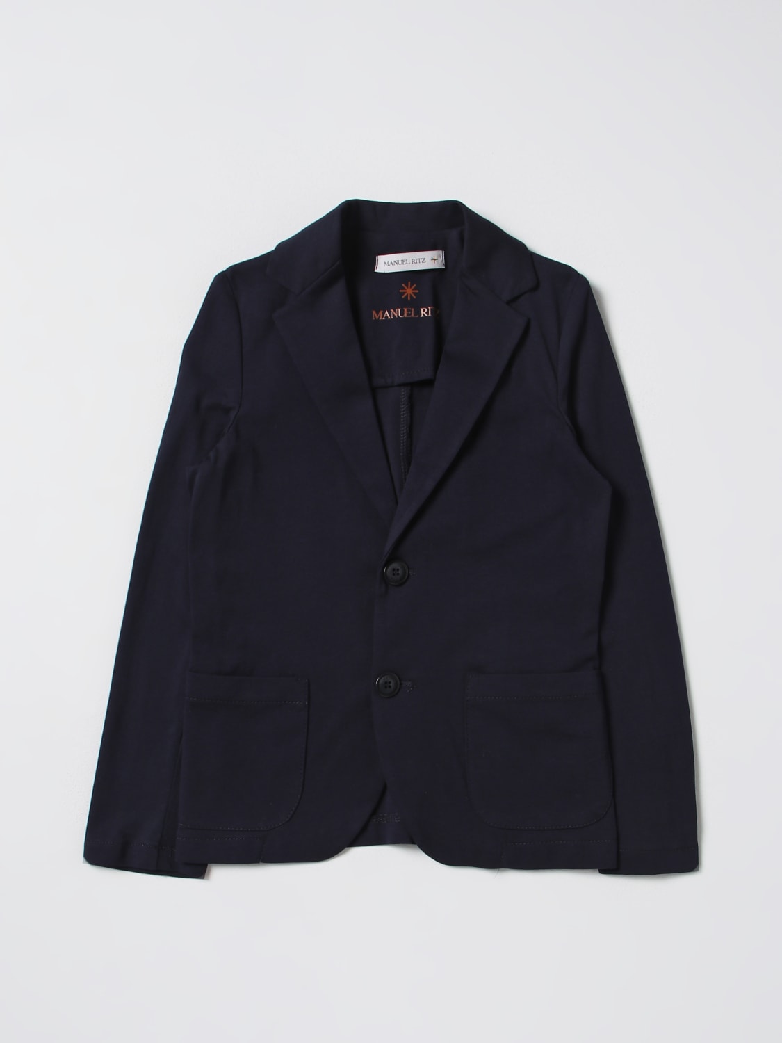 MANUEL RITZ BLAZER: Blazer bambino Manuel Ritz, Blue - Img 1