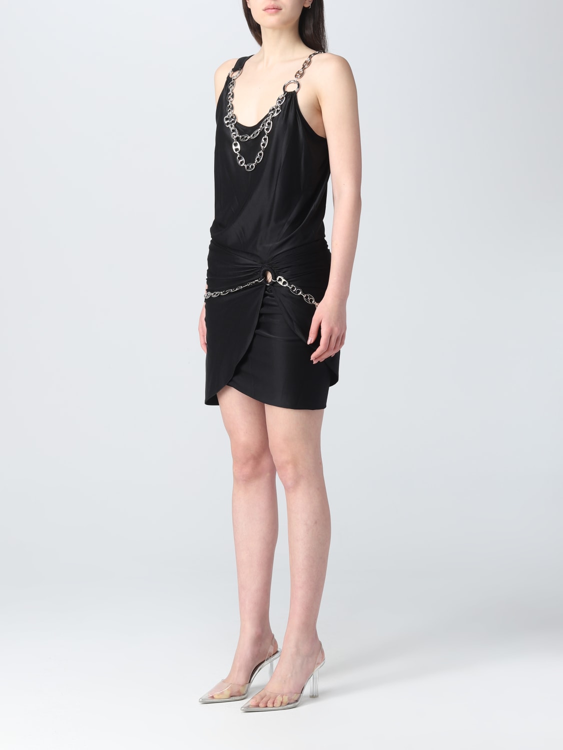 RABANNE DRESS: Dress woman Paco Rabanne, Black - Img 2