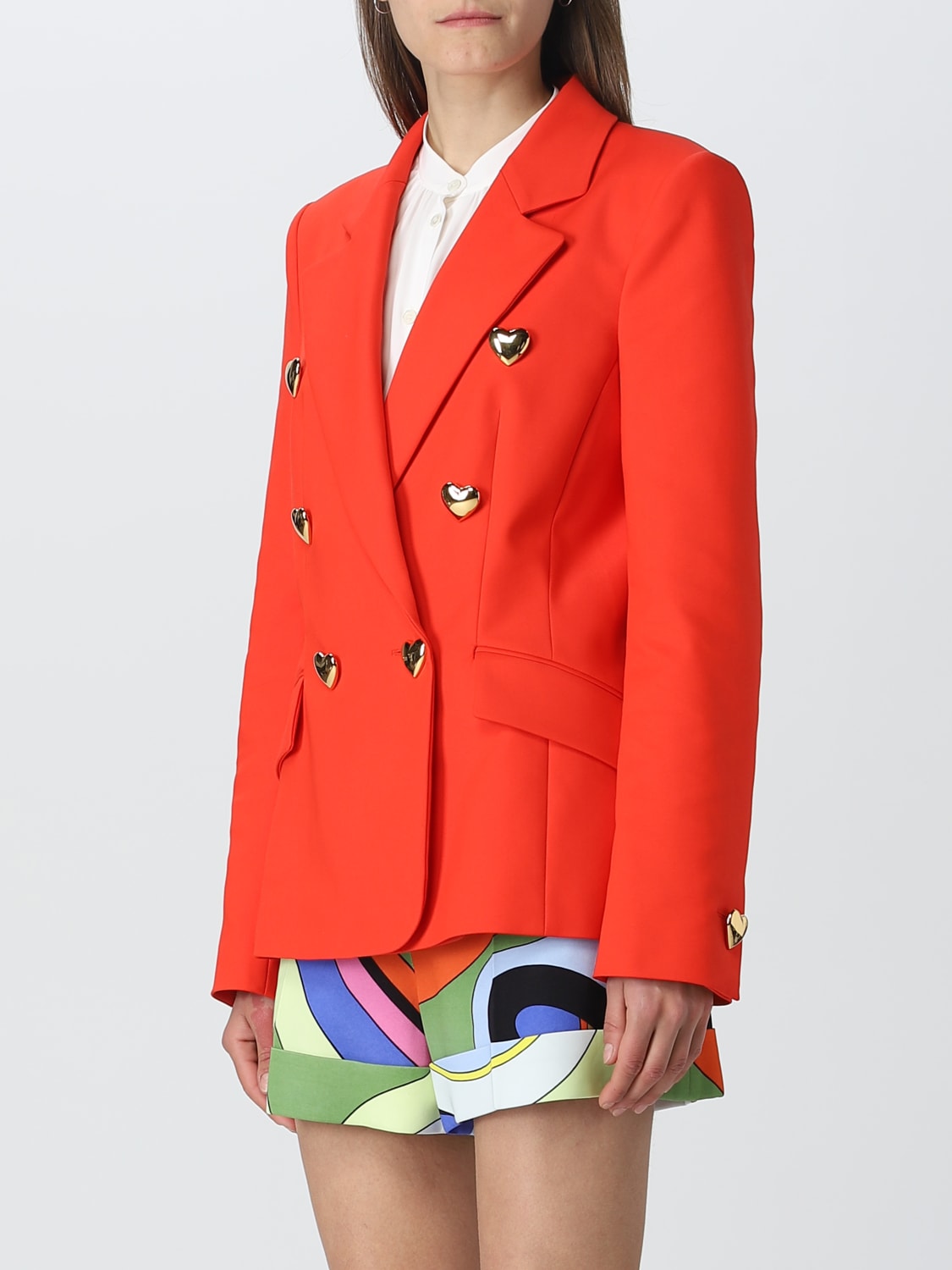 MOSCHINO COUTURE VESTE: Veste femme Moschino Couture, Rouge - Img 4