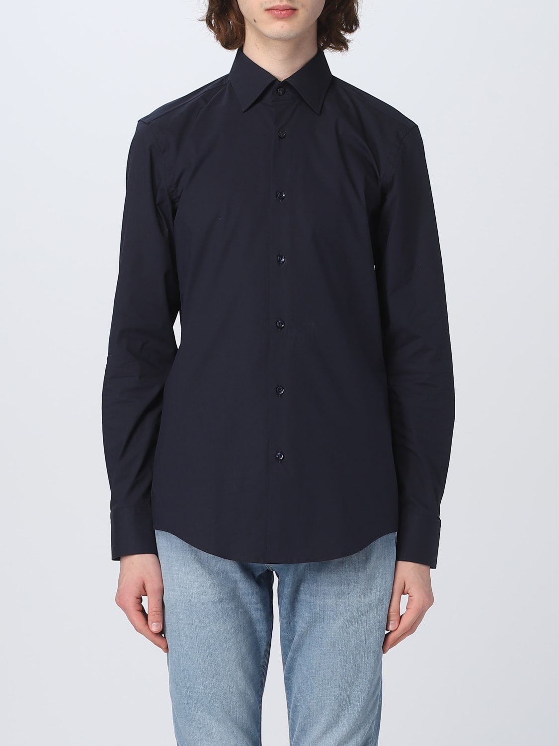 BOSS SHIRT: Shirt men Boss, Blue - Img 1