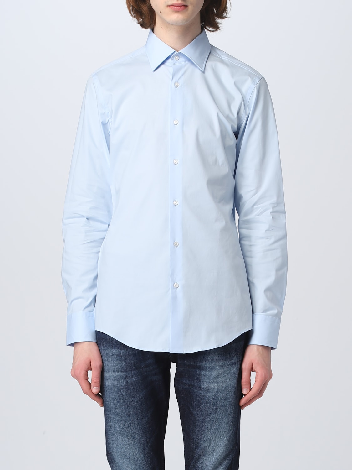 BOSS CHEMISE: Chemise homme Boss, Bleu Azur - Img 1