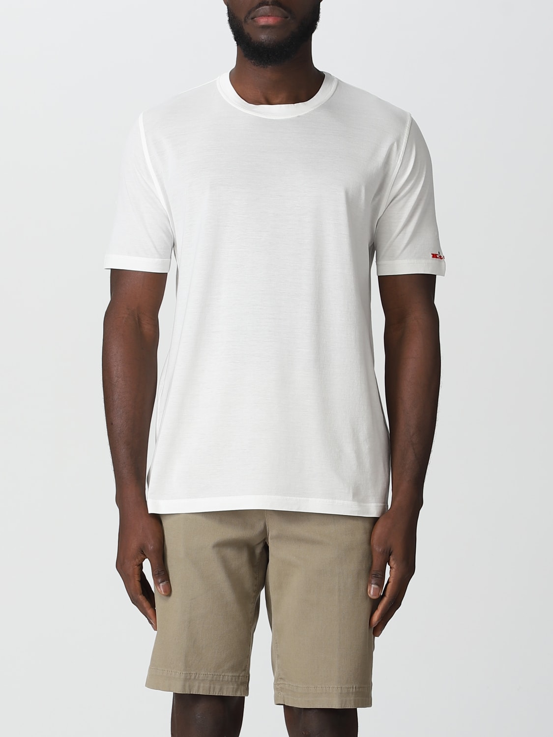 Giglio T-shirt Kiton in cotone