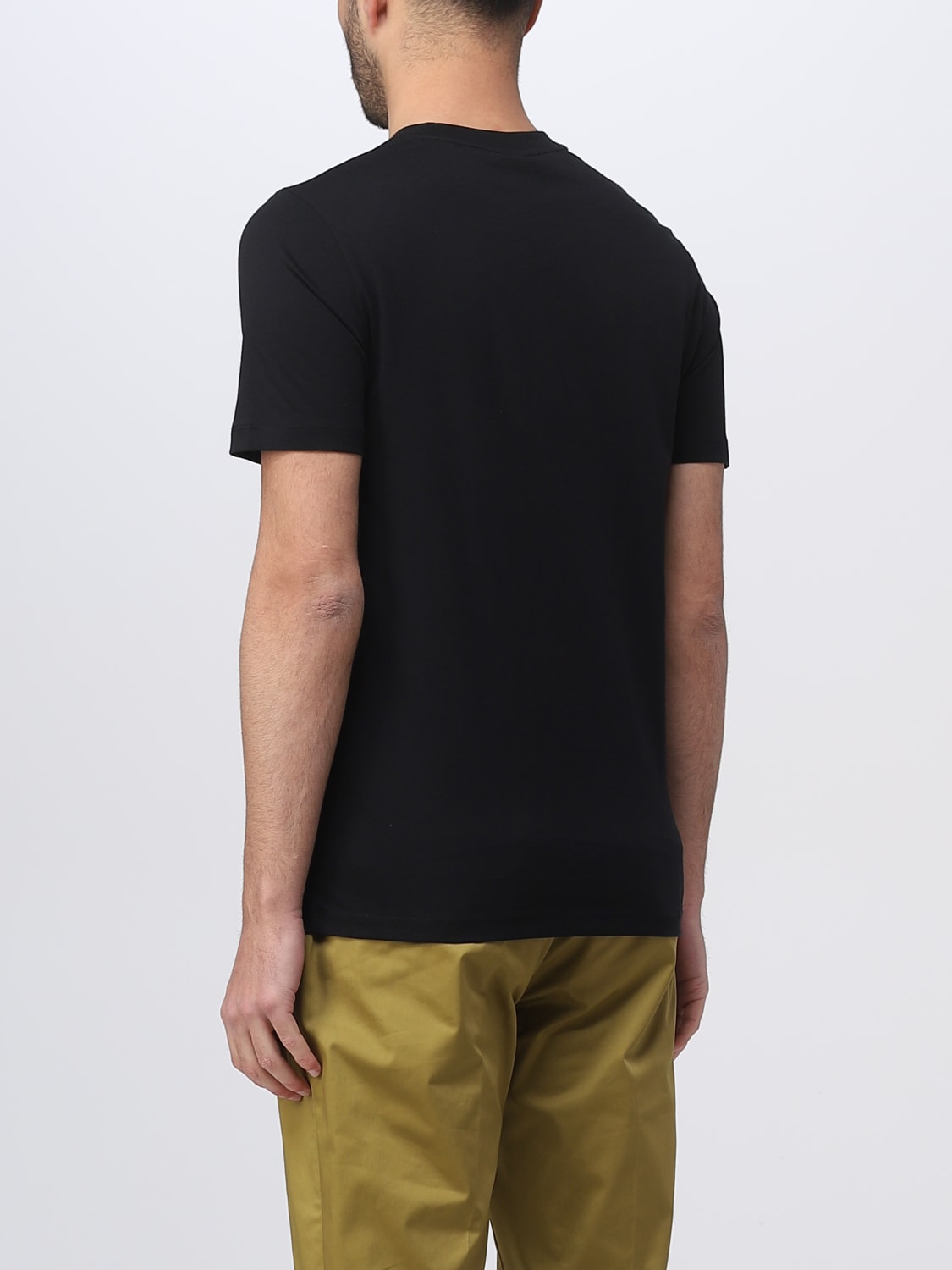 LIU JO：Tシャツ メンズ - ブラック | GIGLIO.COMオンラインの