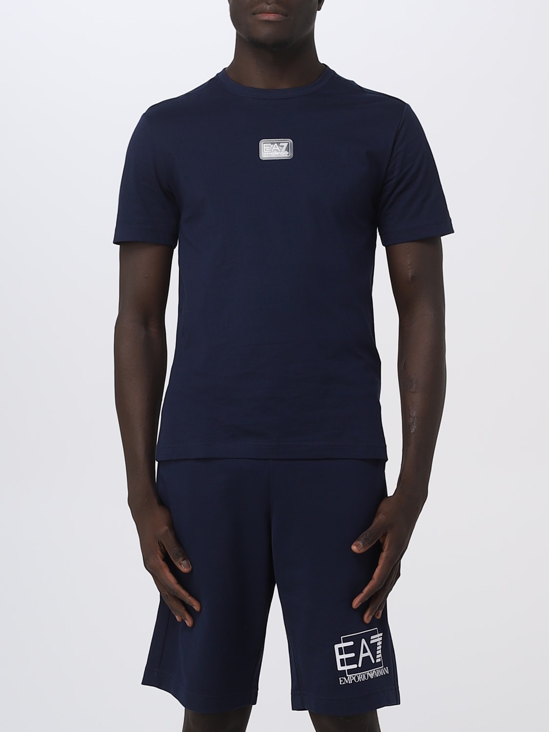 EA7 T-SHIRT: T-shirt men Ea7, Blue - Img 1