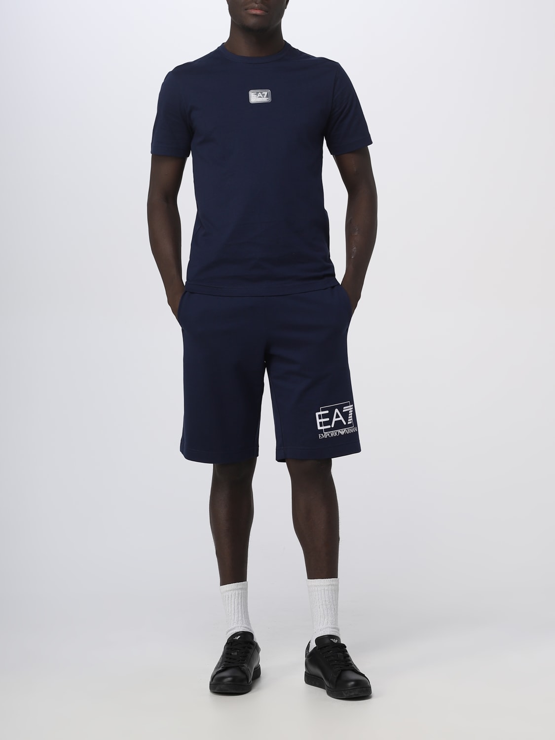 EA7 T-SHIRT: T-shirt men Ea7, Blue - Img 2