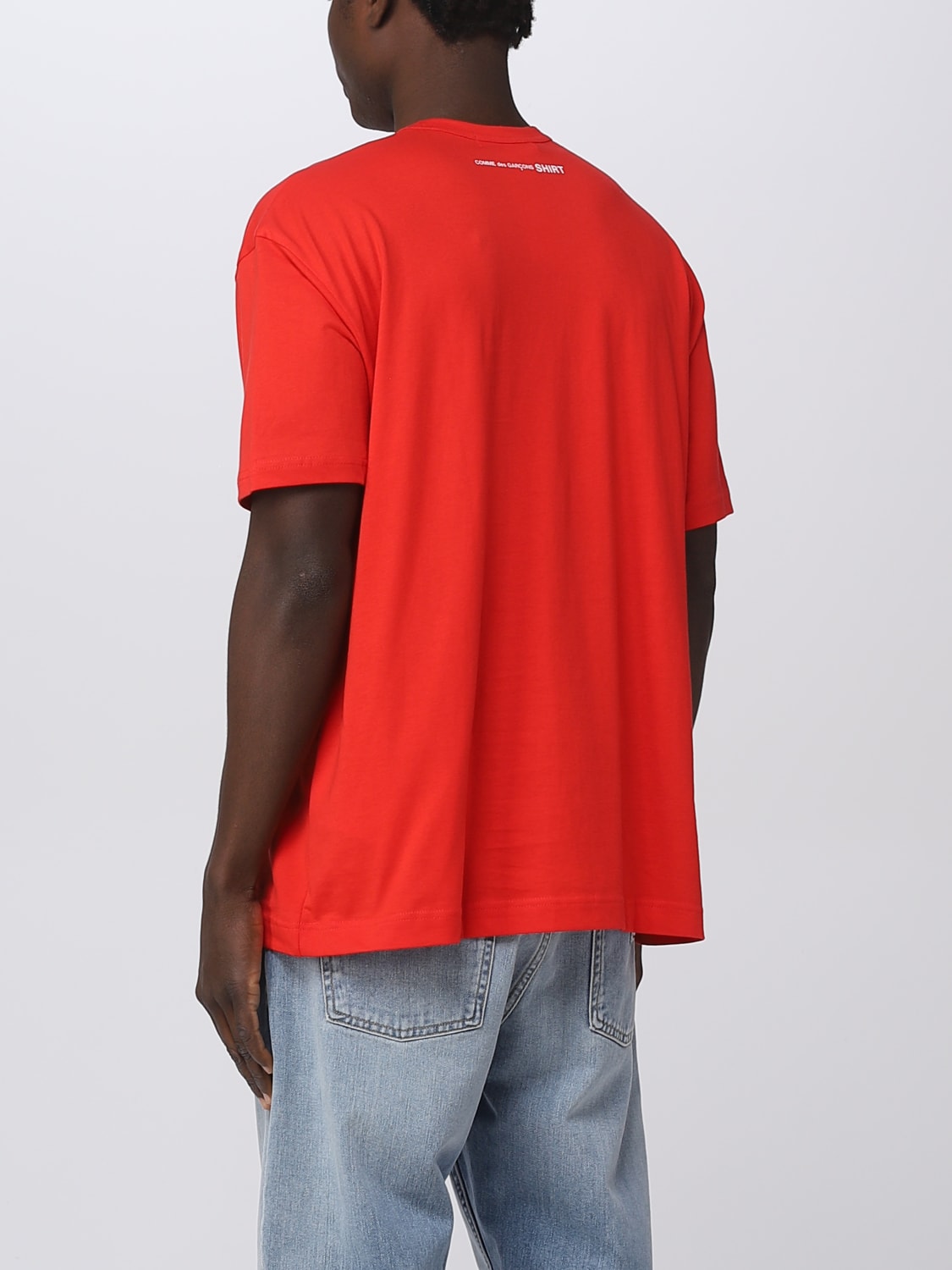Comme Des Garconsアウトレット：Tシャツ メンズ - レッド | GIGLIO.COMオンラインのComme Des Garcons T シャツ FKT015