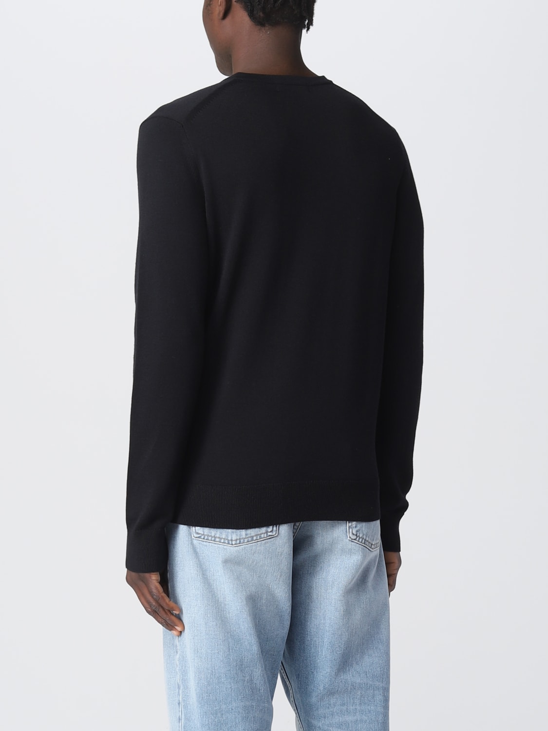 FRED PERRY SWEATER: Sweater men Fred Perry, Black - Img 2