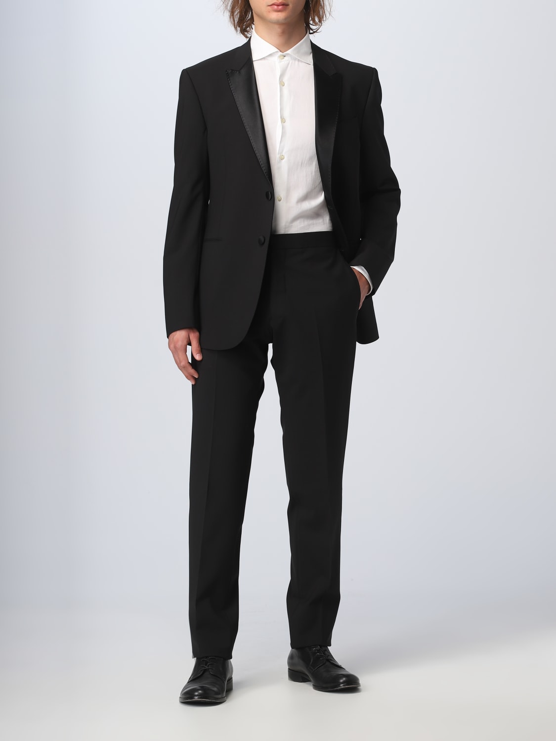 EMPORIO ARMANI SUIT: Suit men Emporio Armani, Black - Img 2