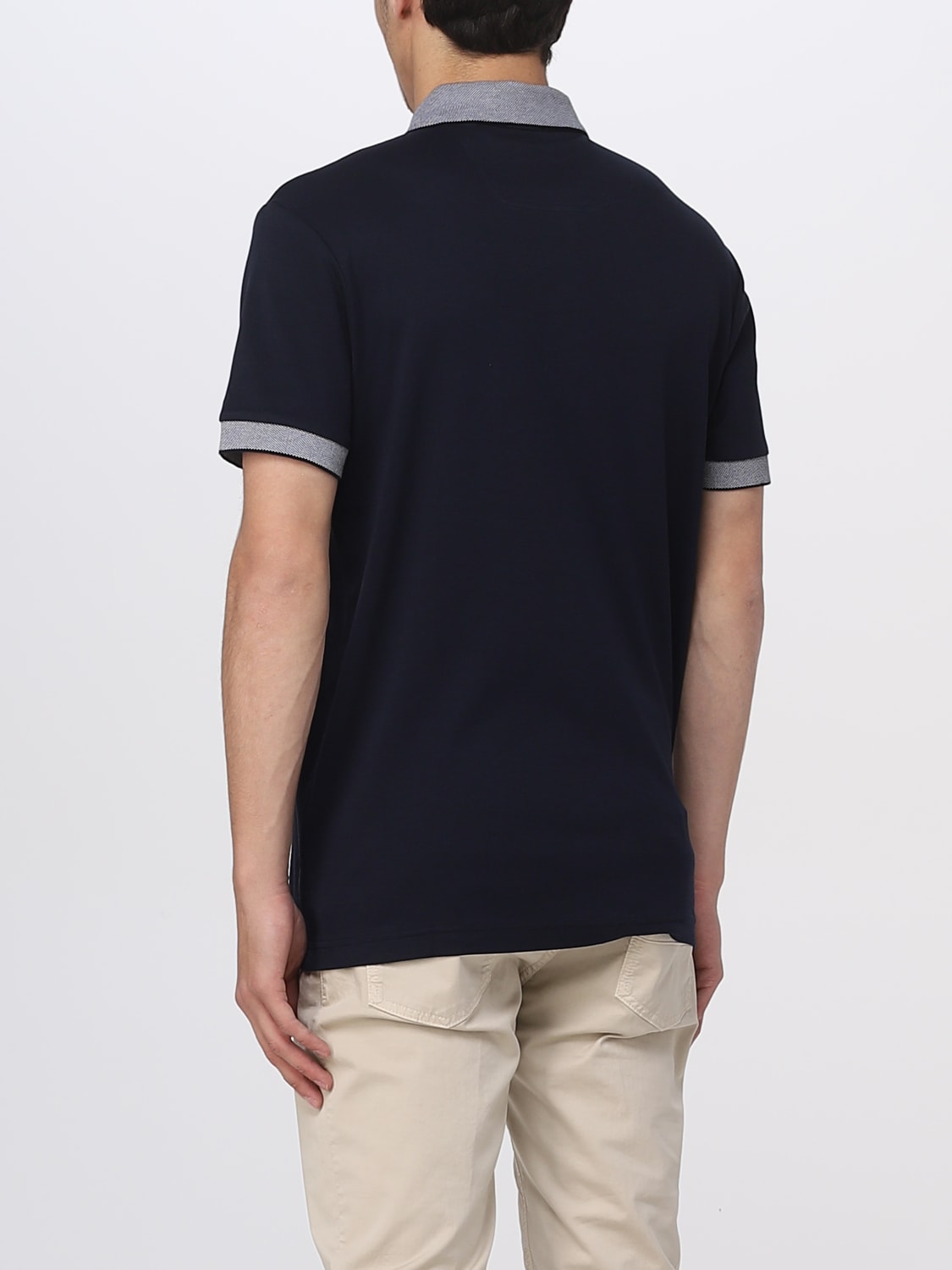 BOSS POLO: Polo Boss in cotone, Blue - Img 2