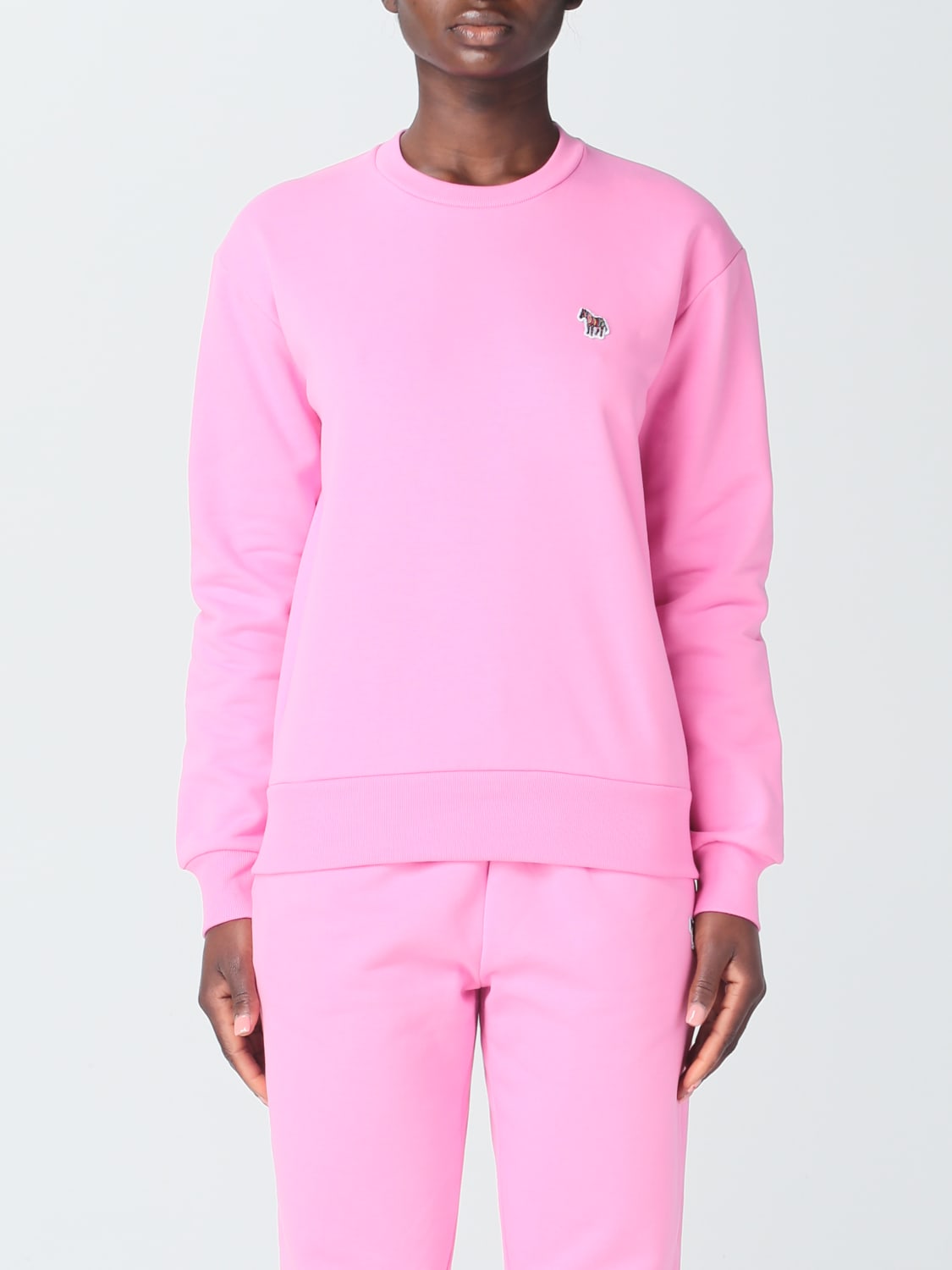 PS PAUL SMITH SWEATSHIRT: Sweatshirt woman Ps Paul Smith, Pink - Img 1