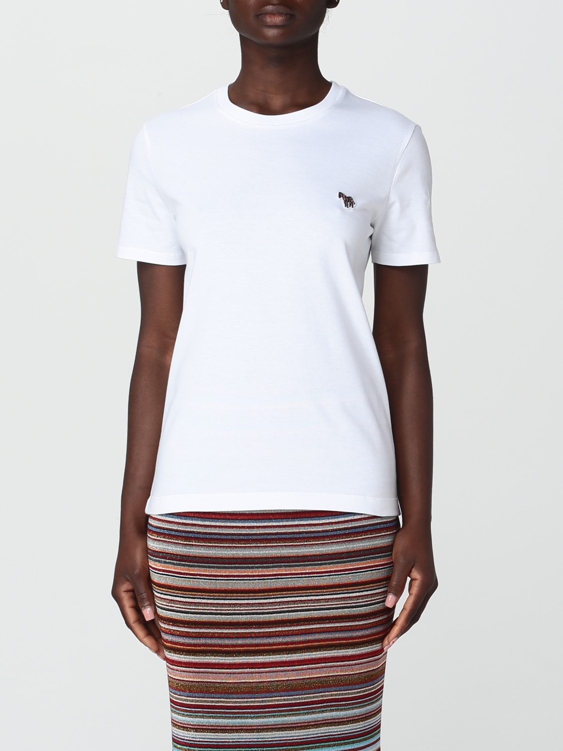PS PAUL SMITH T-SHIRT: T-shirt woman Ps Paul Smith, White - Img 1