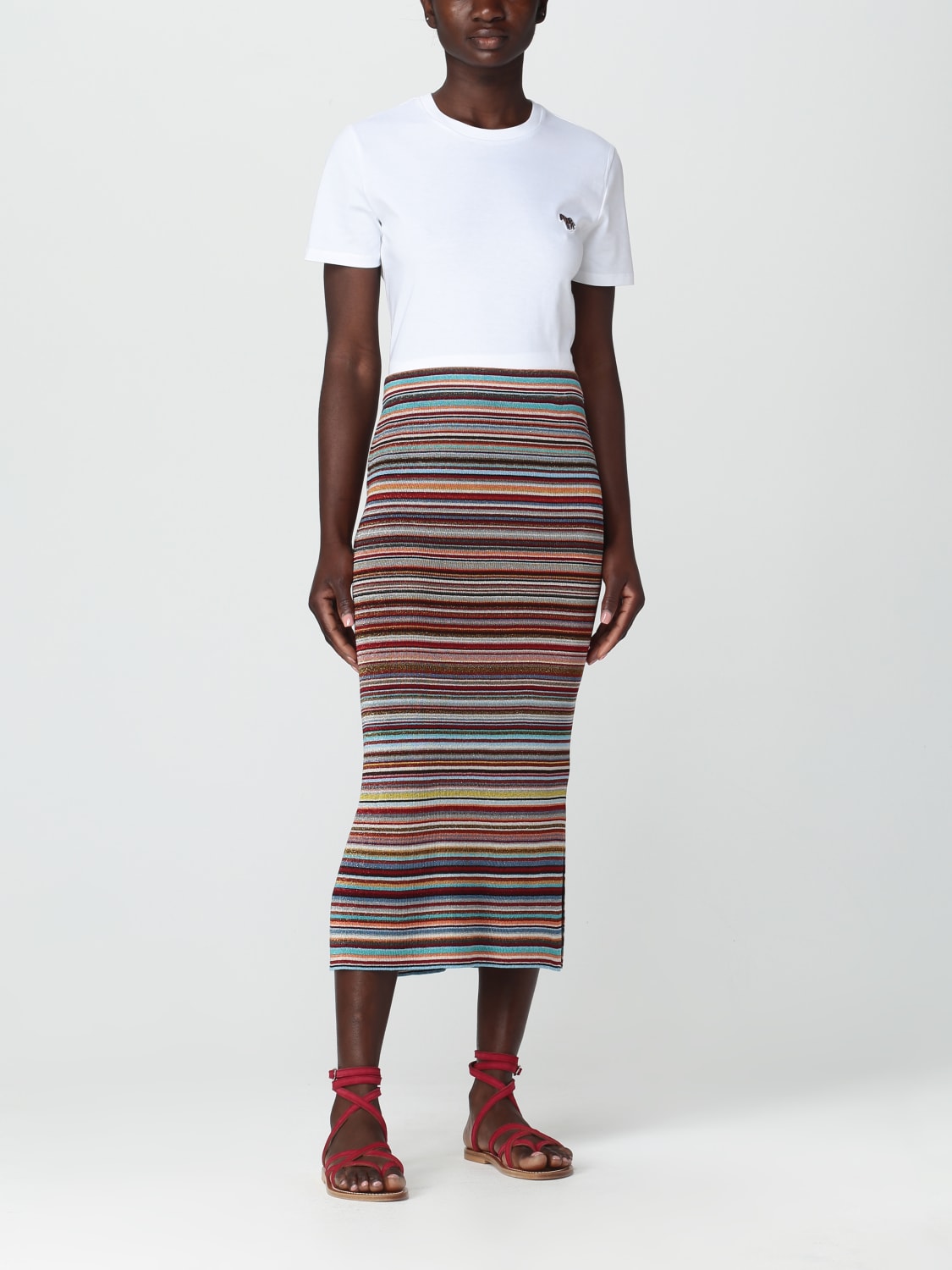 PS PAUL SMITH T-SHIRT: T-shirt woman Ps Paul Smith, White - Img 2