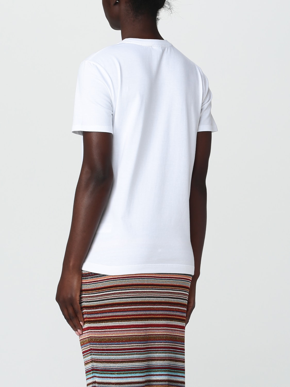 PS PAUL SMITH T-SHIRT: T-shirt woman Ps Paul Smith, White - Img 3