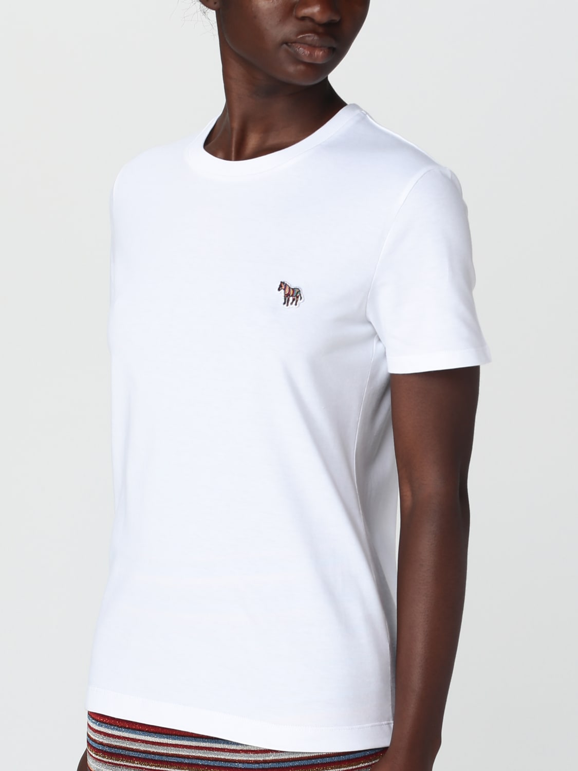 PS PAUL SMITH T-SHIRT: T-shirt woman Ps Paul Smith, White - Img 4