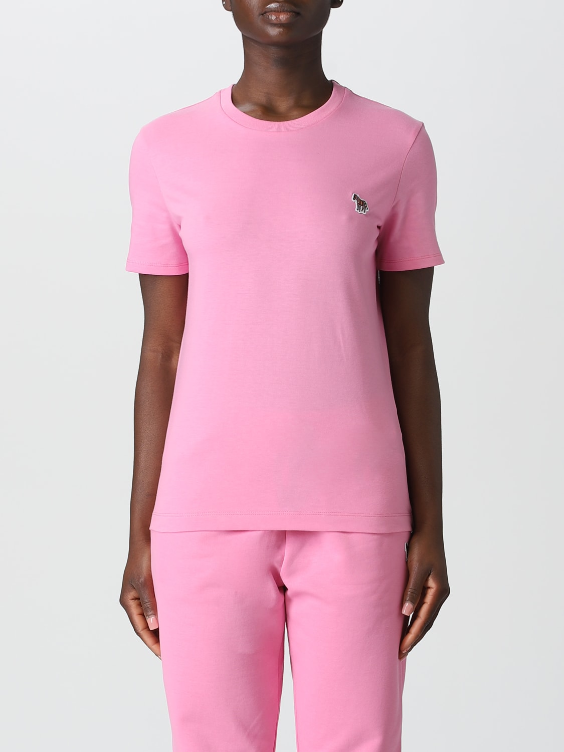 PS PAUL SMITH T-SHIRT: T-shirt femme Ps Paul Smith, Rose - Img 1