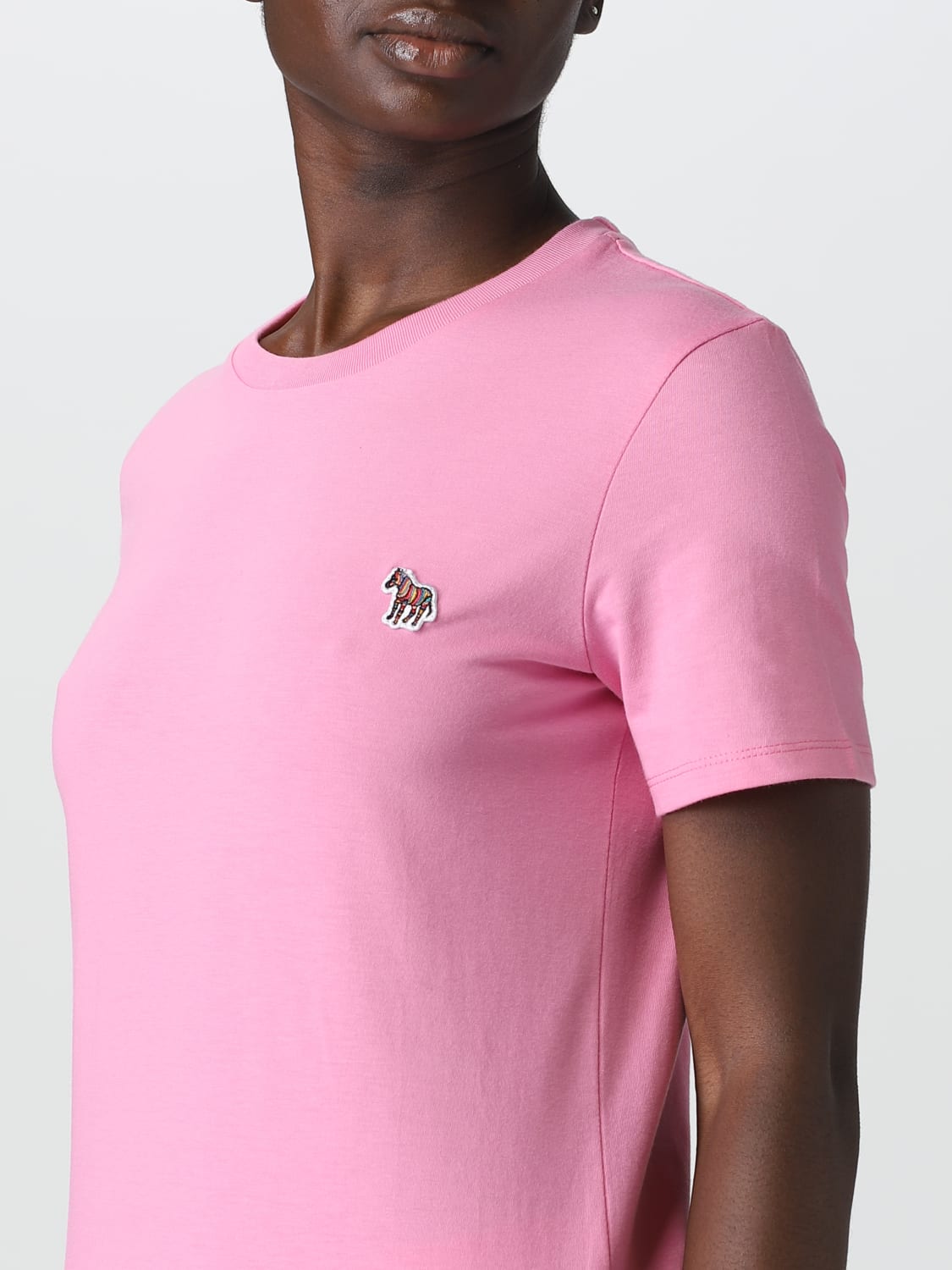 PS PAUL SMITH T-SHIRT: T-shirt femme Ps Paul Smith, Rose - Img 3