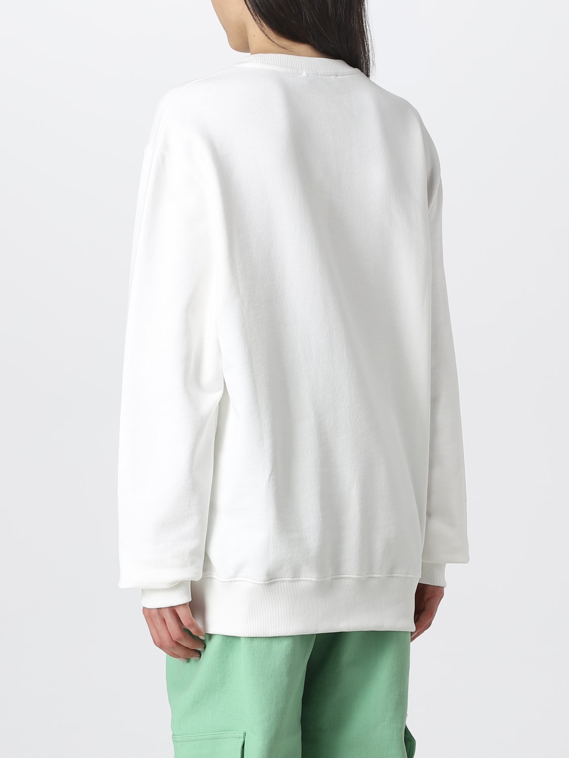 IH NOM UH NIT SWEAT-SHIRT: Sweat-shirt femme Ih Nom Uh Nit, Blanc - Img 2