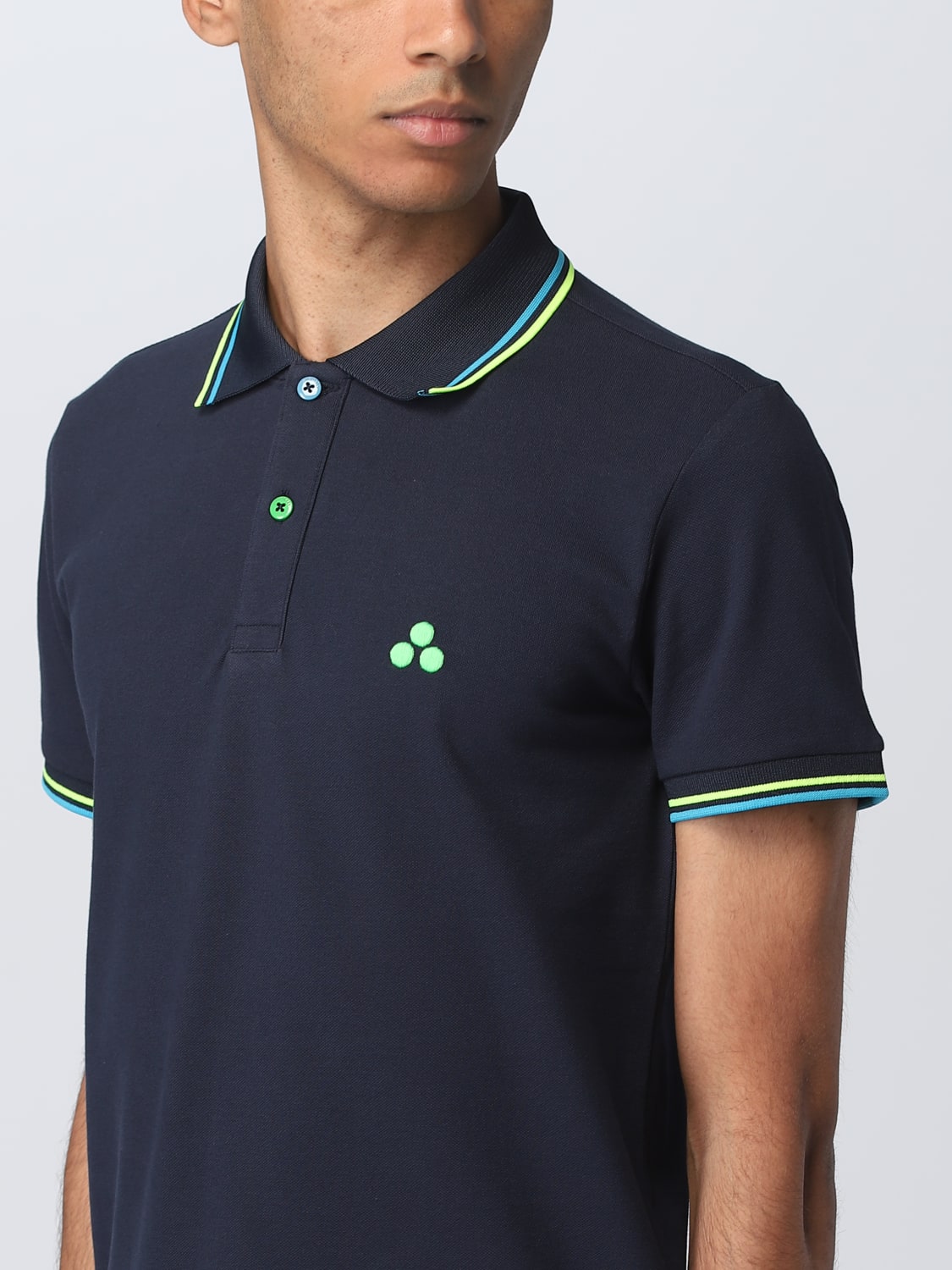 PEUTEREY POLO SHIRT: Polo shirt men Peuterey, Blue - Img 3