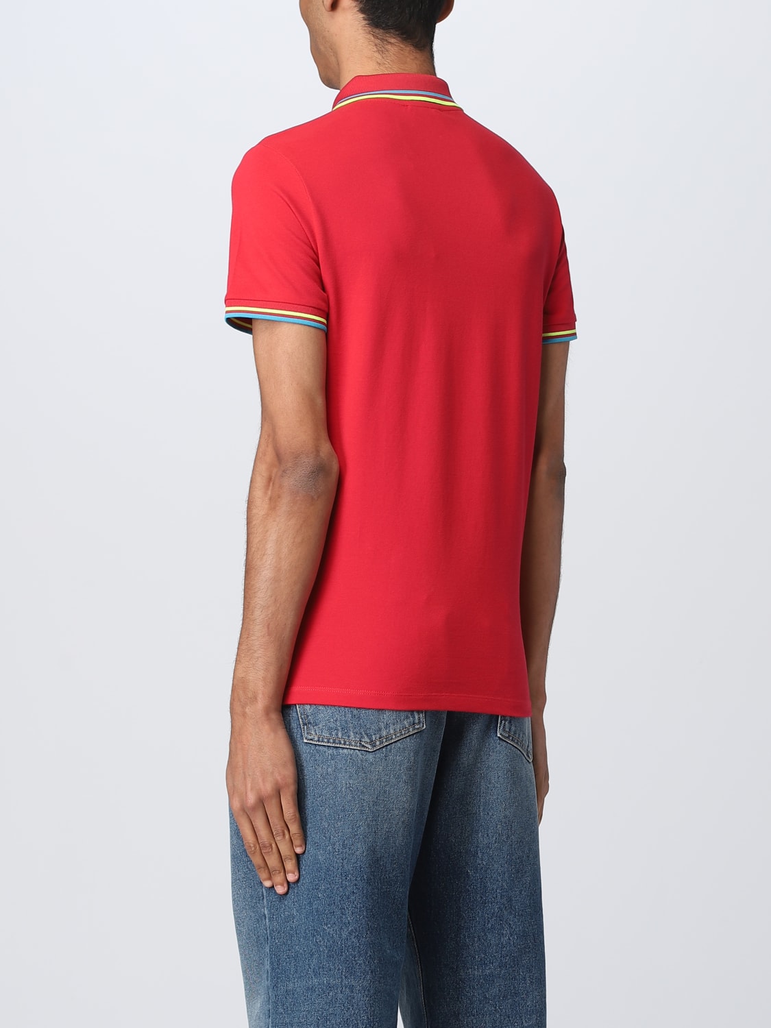 PEUTEREY POLO: Polo Peuterey in cotone stretch, Fragola - Img 2