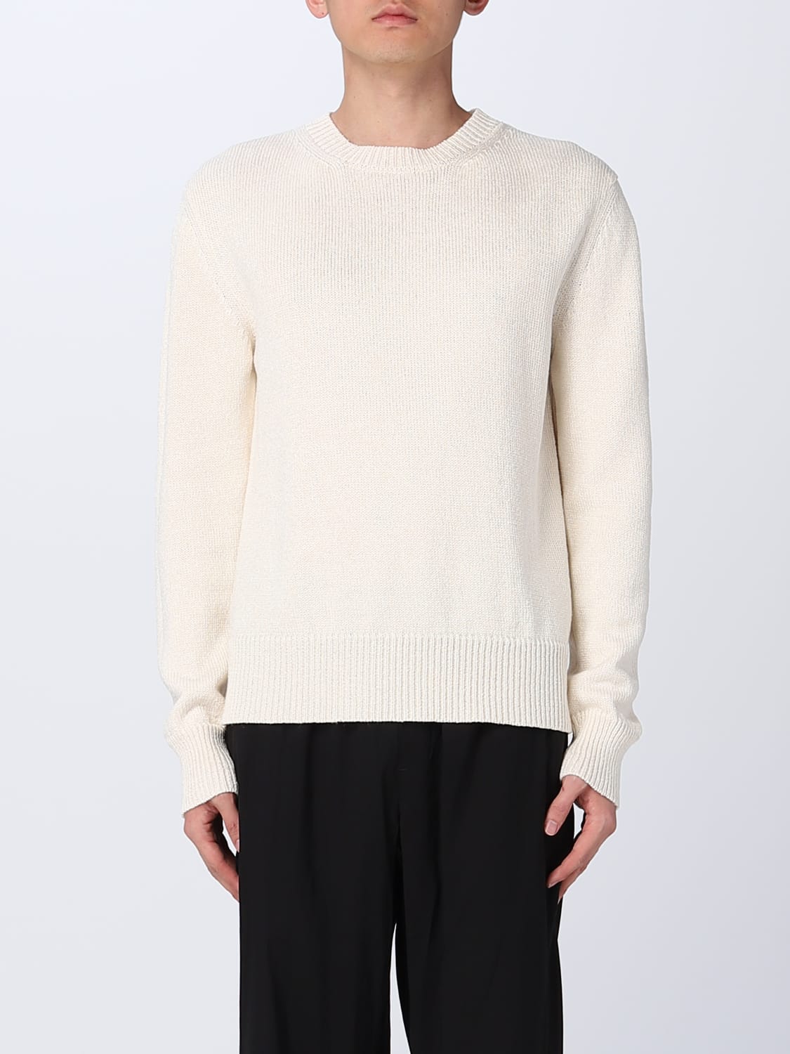 Giglio Maglia Jil Sander in misto cotone e ramia