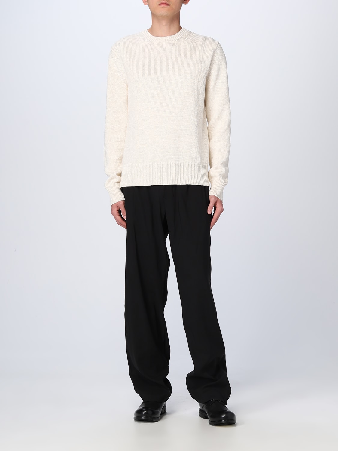 JIL SANDER SWEATER: Sweater men Jil Sander, Yellow Cream - Img 2