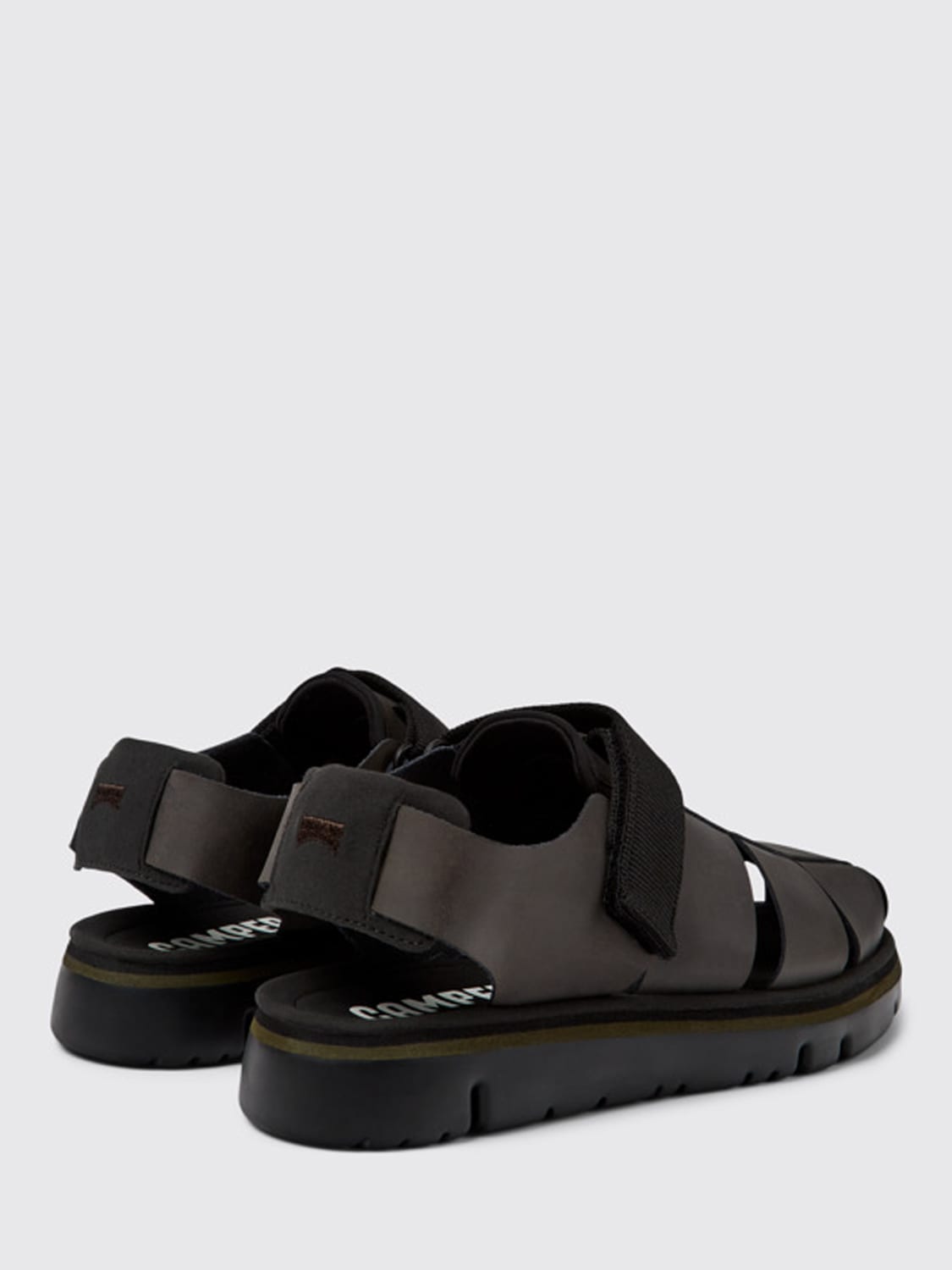CAMPER SANDALS: Camper Oruga sandals in leather, Brown - Img 4