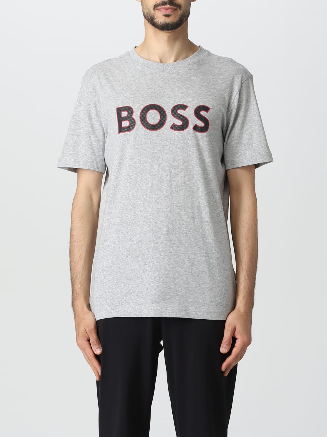 Giglio T-shirt Boss in jersey di cotone