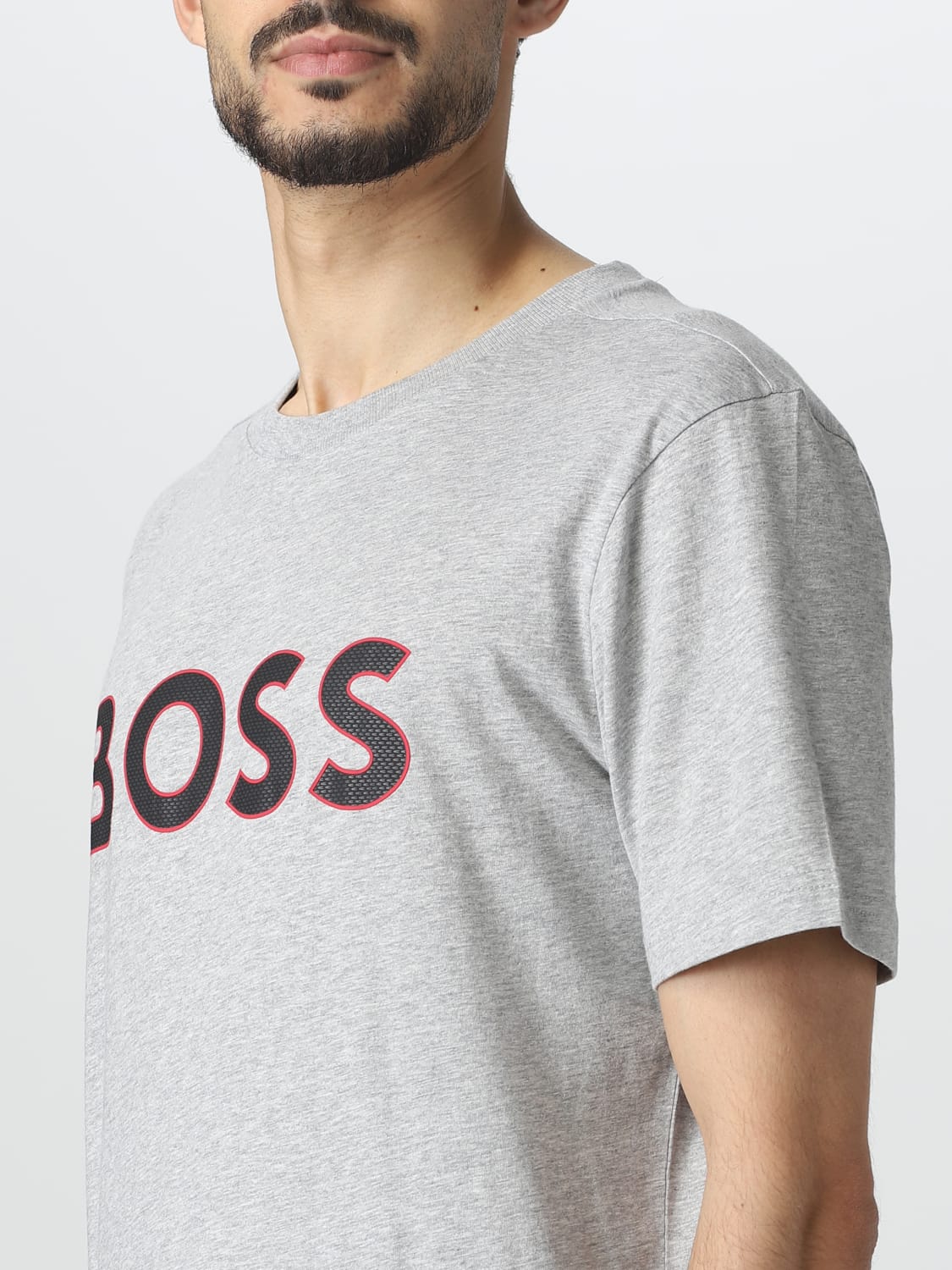 Bossアウトレット：Tシャツ メンズ - グレー | GIGLIO.COM