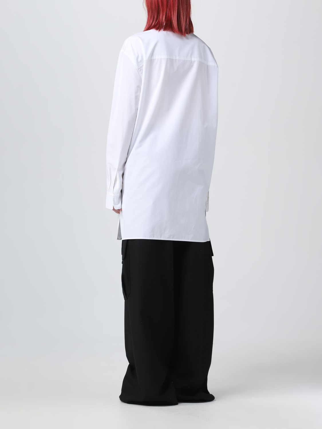 OFF-WHITE SHIRT: Off-white poplin shirt, White - Img 3