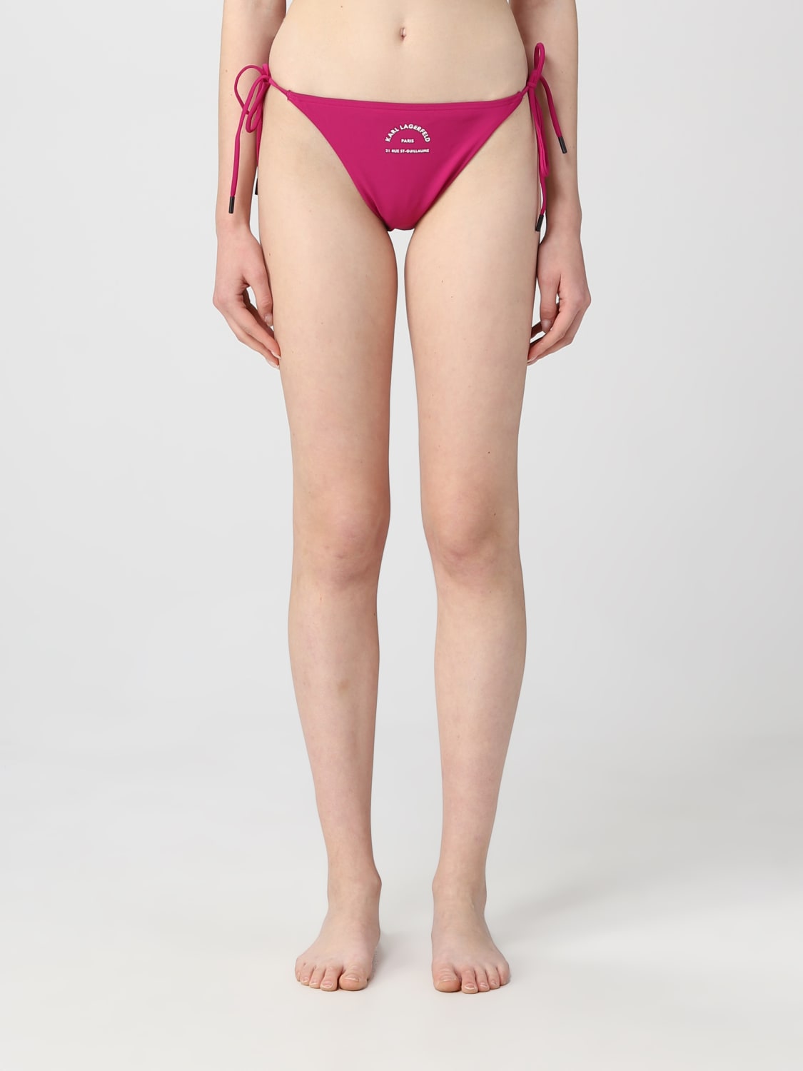 KARL LAGERFELD SWIMSUIT: Swimsuit woman Karl Lagerfeld, Violet - Img 1