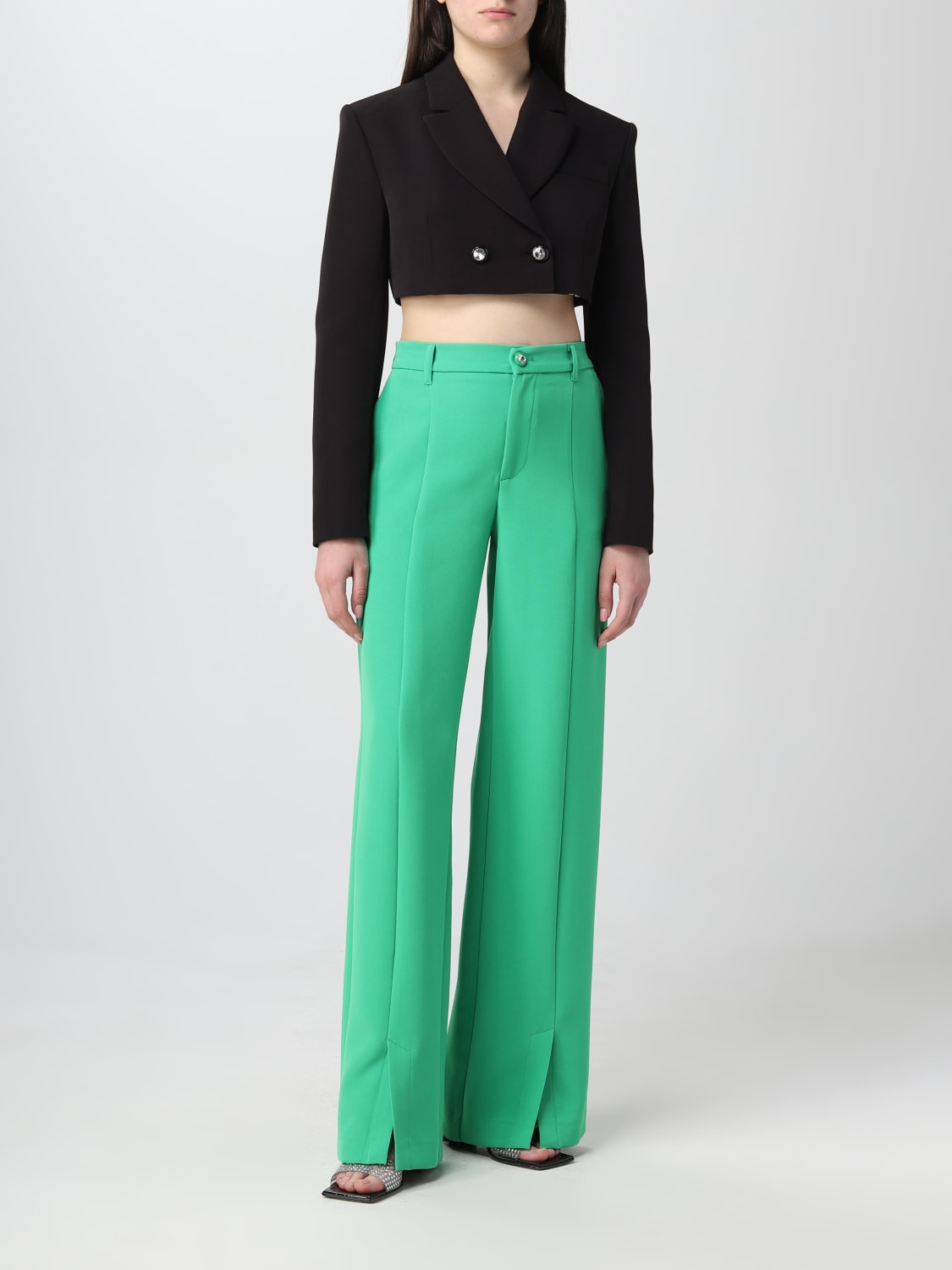 CHIARA FERRAGNI PANTS: Pants woman Chiara Ferragni, Green - Img 2