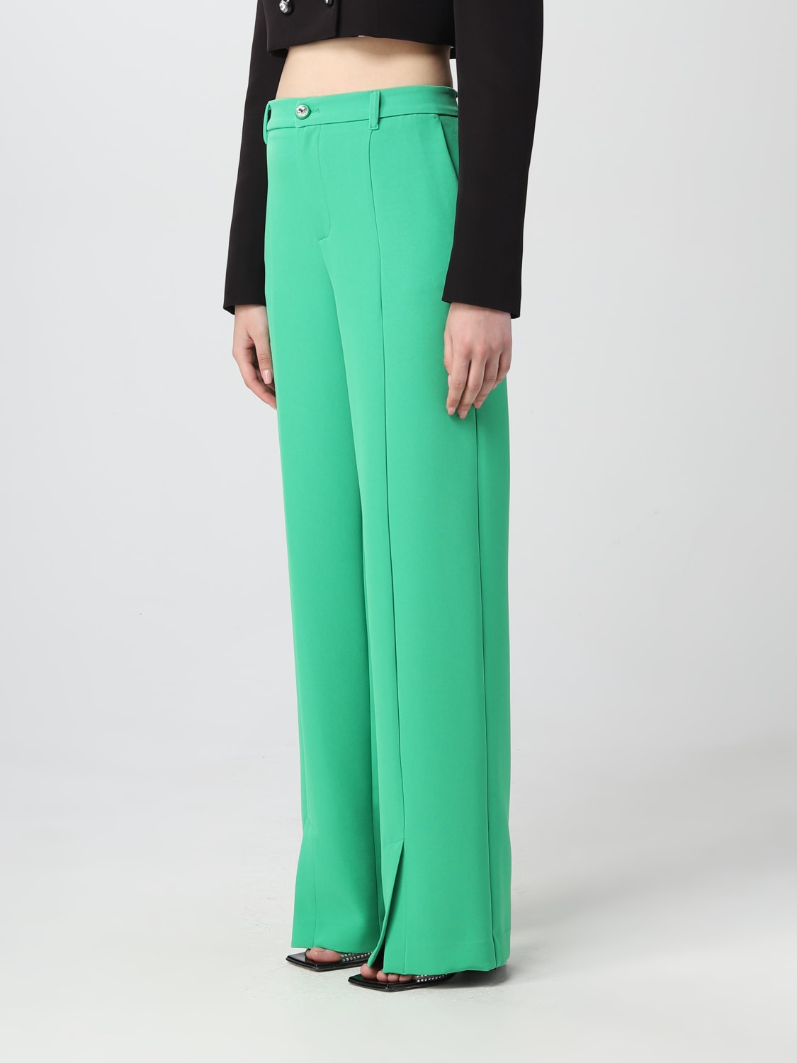 CHIARA FERRAGNI PANTS: Pants woman Chiara Ferragni, Green - Img 4