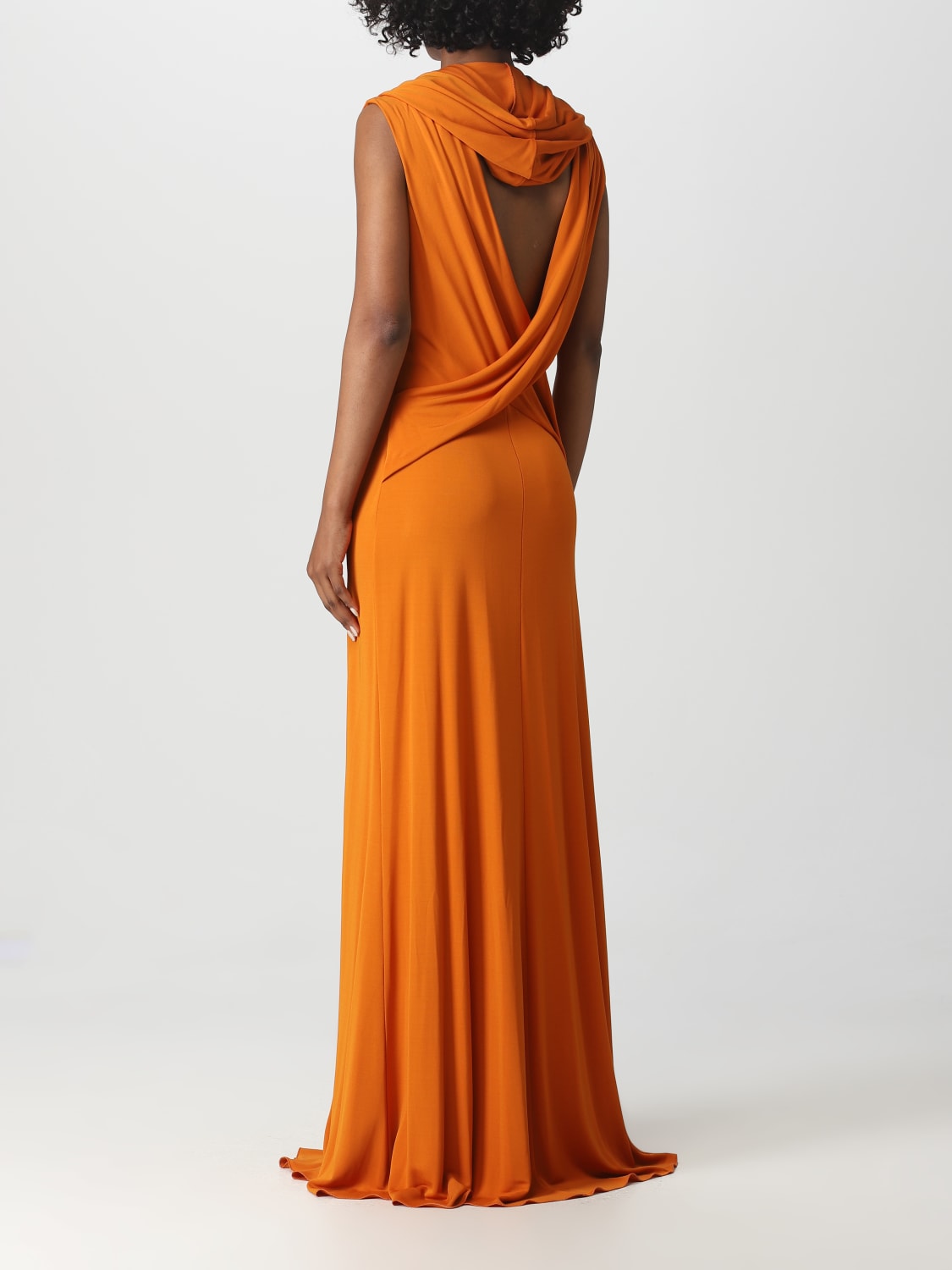 ALBERTA FERRETTI DRESS: Dress woman Alberta Ferretti, Orange - Img 2